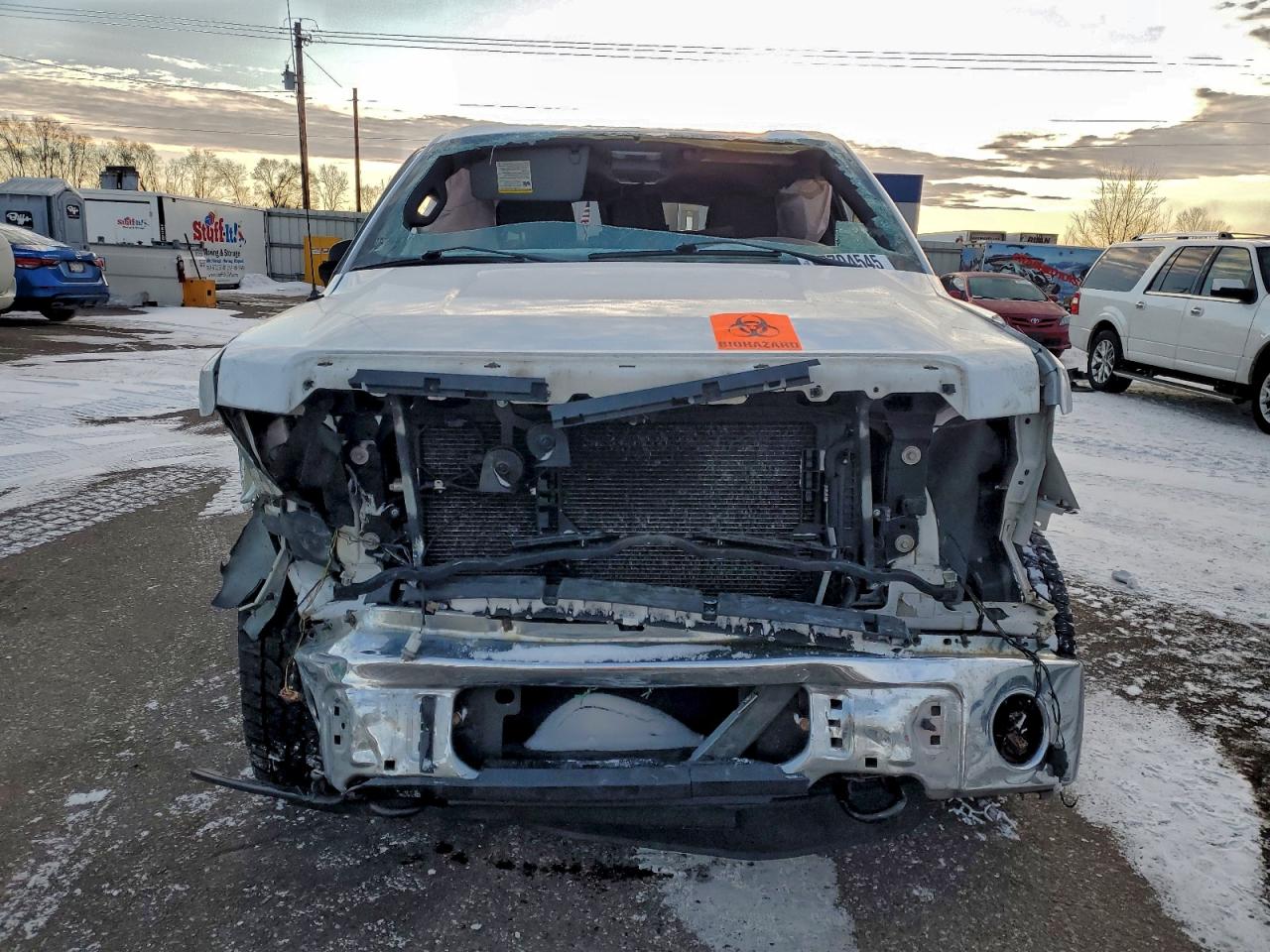 2014 Ford F150 Supercrew White vin: 1FTFW1EF5EKF77243