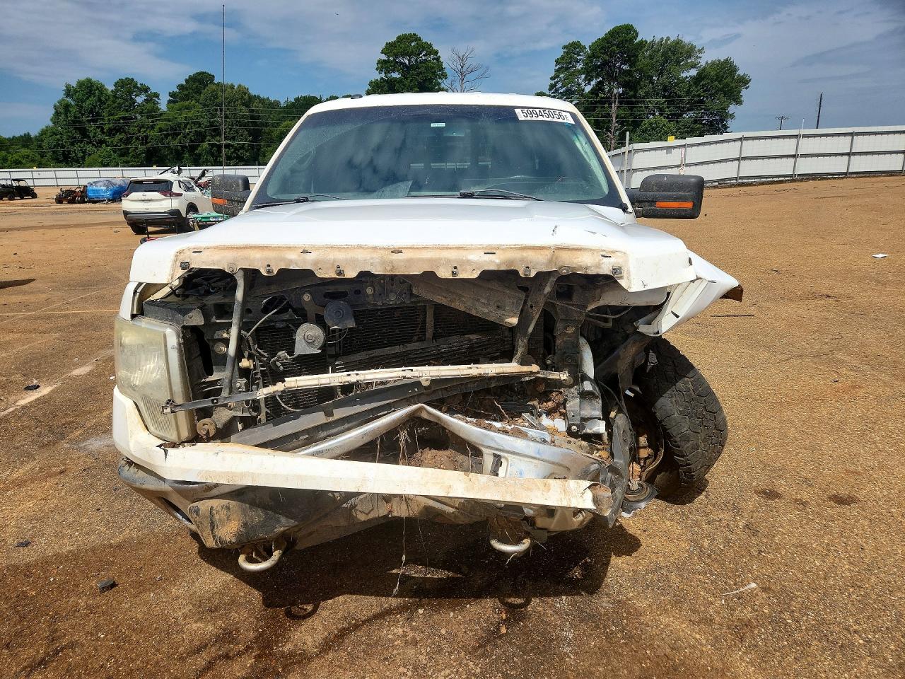 2014 Ford F150 Supercrew White vin: 1FTFW1EF5EKF91420
