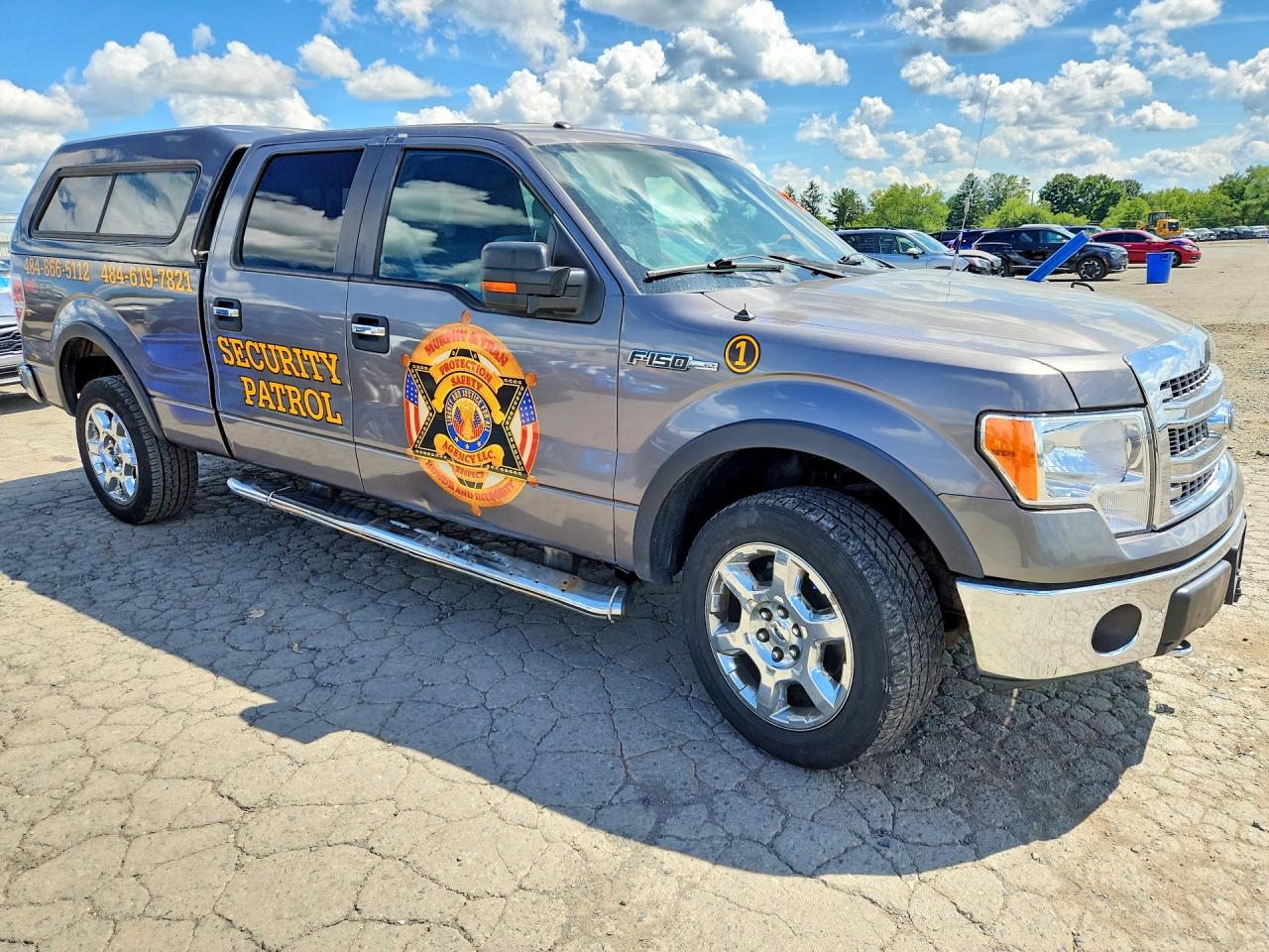 2014 Ford F150 Supercrew Gray vin: 1FTFW1EF5EKF97864