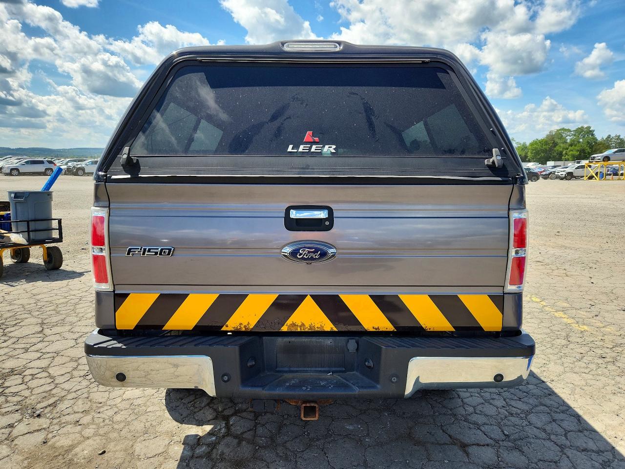 2014 Ford F150 Supercrew Gray vin: 1FTFW1EF5EKF97864