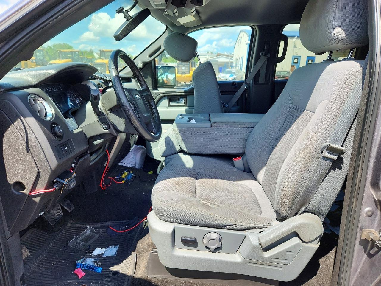 2014 Ford F150 Supercrew Gray vin: 1FTFW1EF5EKF97864