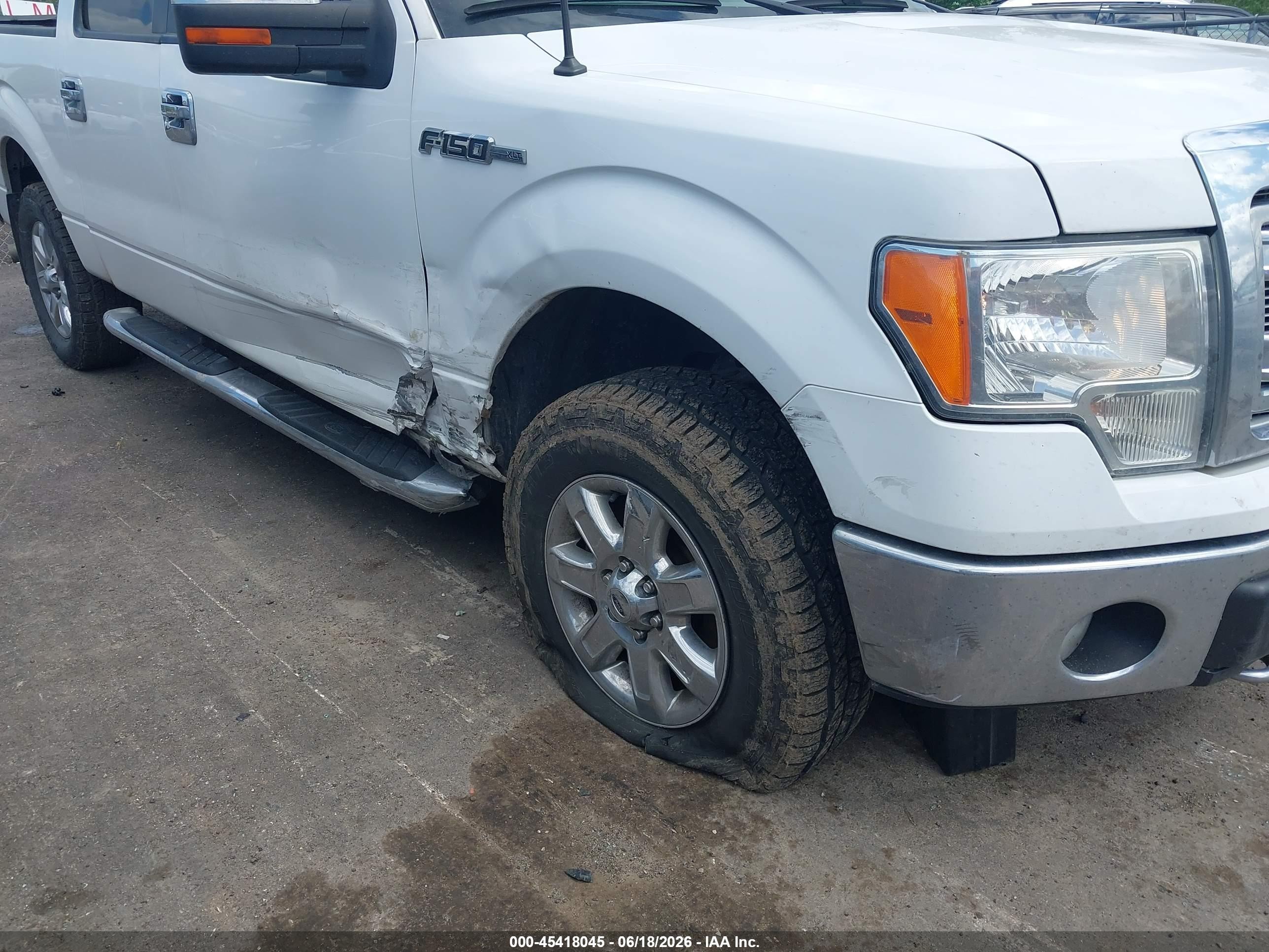 2014 Ford F-150 Xlt White vin: 1FTFW1EF5EKG19054