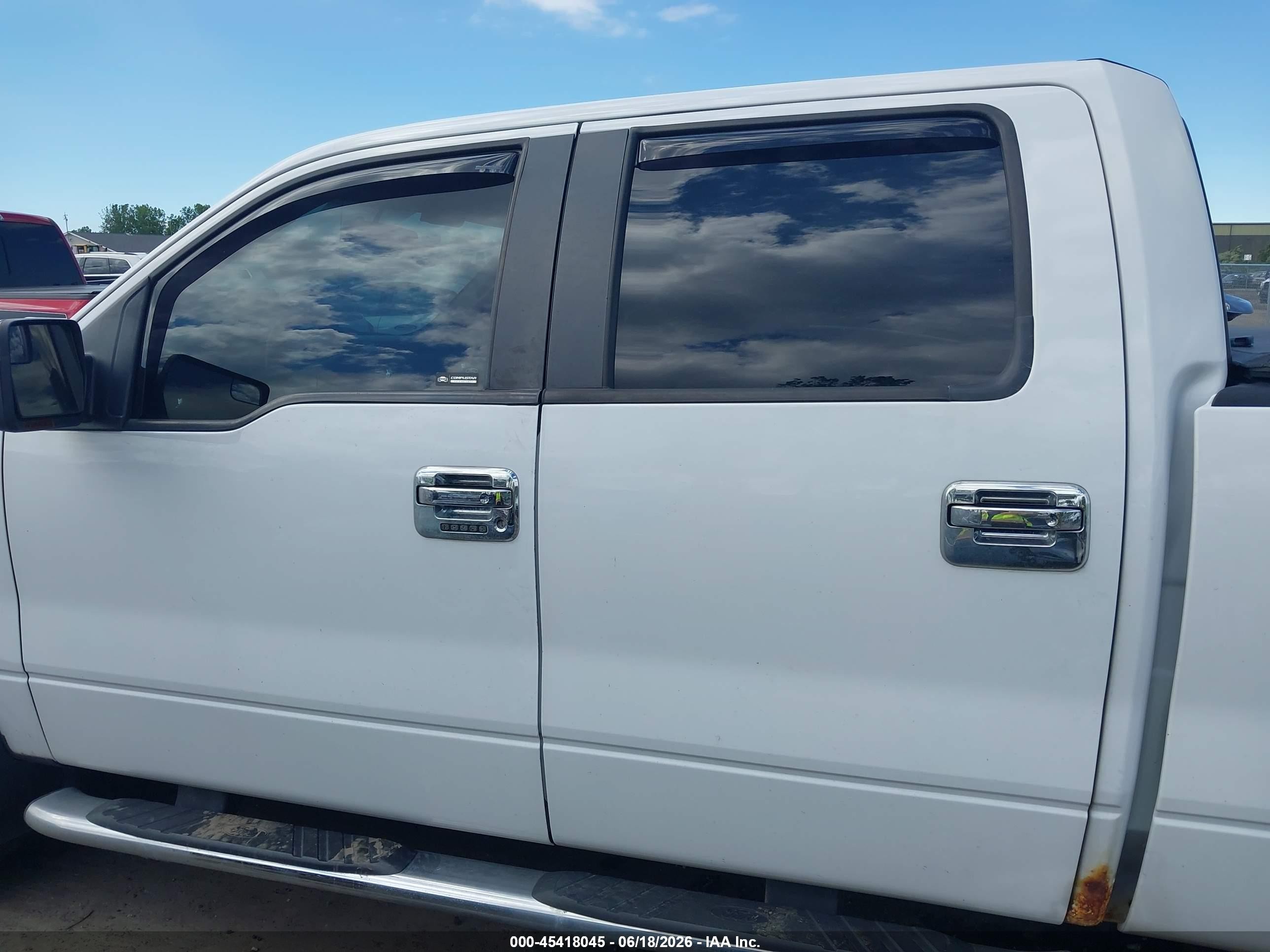 2014 Ford F-150 Xlt White vin: 1FTFW1EF5EKG19054