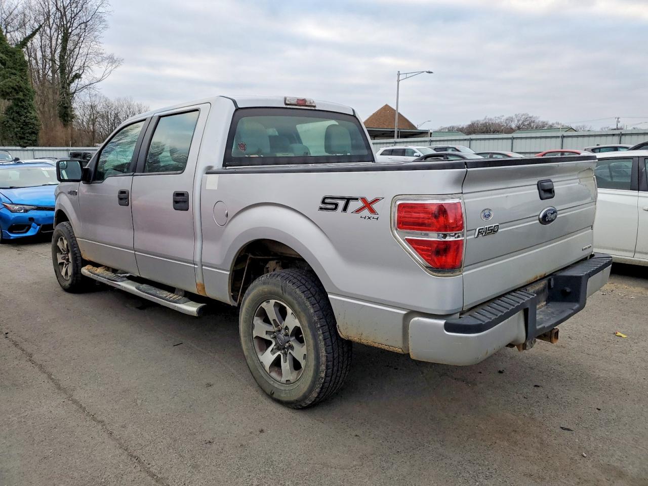 2014 Ford F150 Supercrew Серебряный vin: 1FTFW1EF5EKG40339