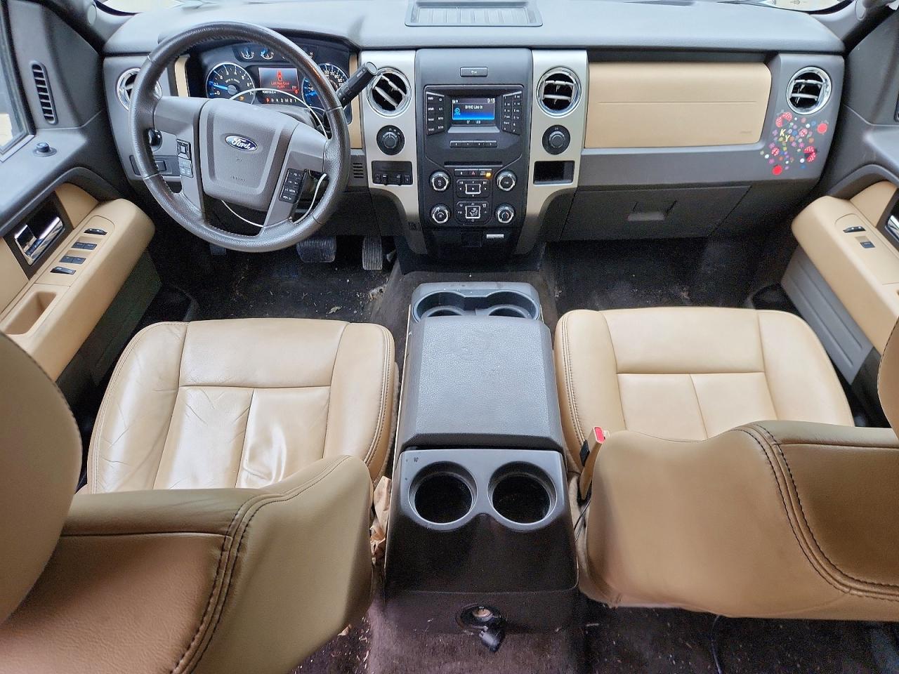 2014 Ford F150 Supercrew White vin: 1FTFW1EF5EKG55956