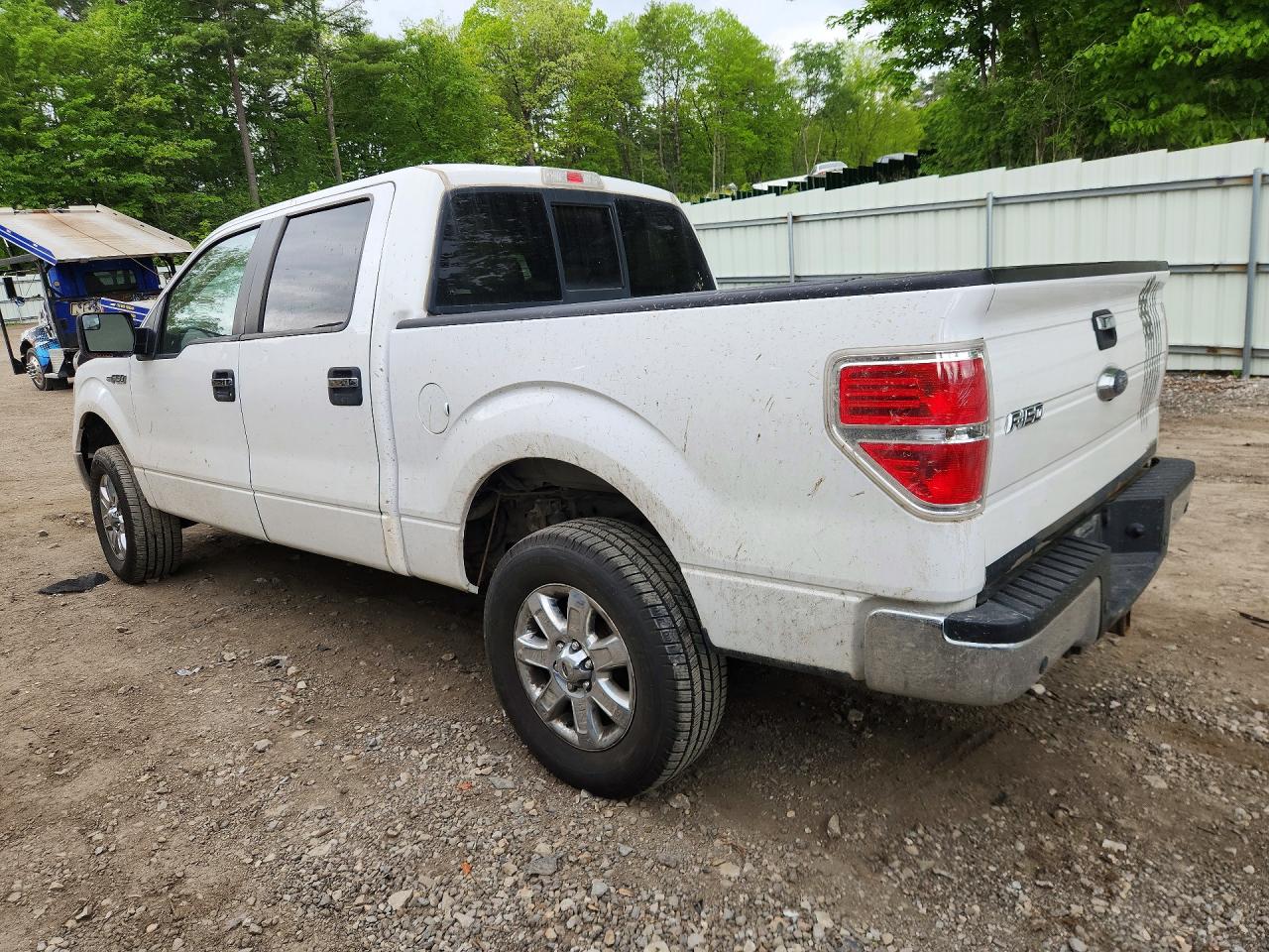 2014 Ford F150 Supercrew White vin: 1FTFW1EF5EKG55956