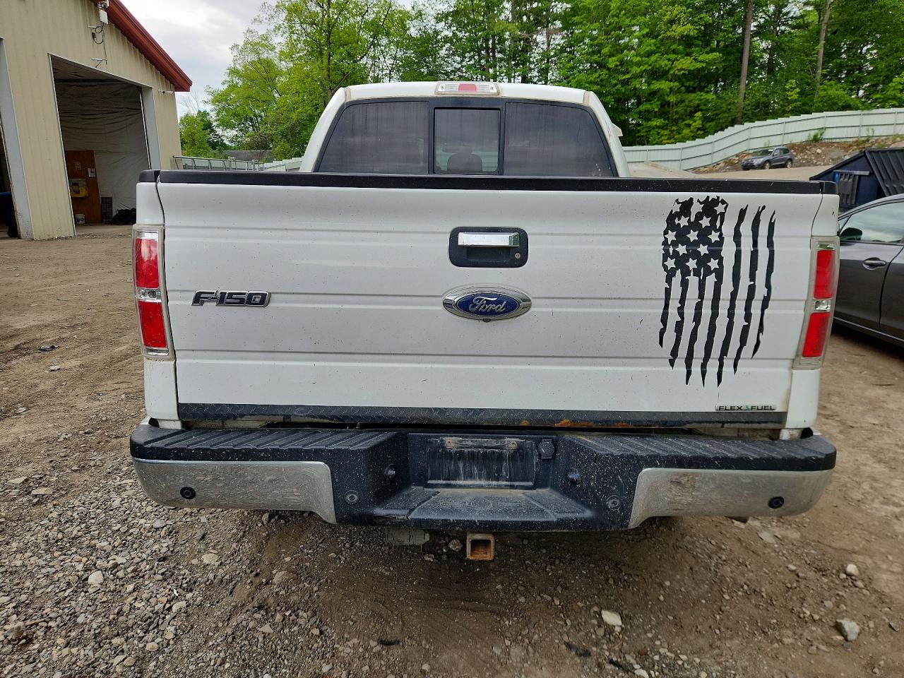 2014 Ford F150 Supercrew White vin: 1FTFW1EF5EKG55956