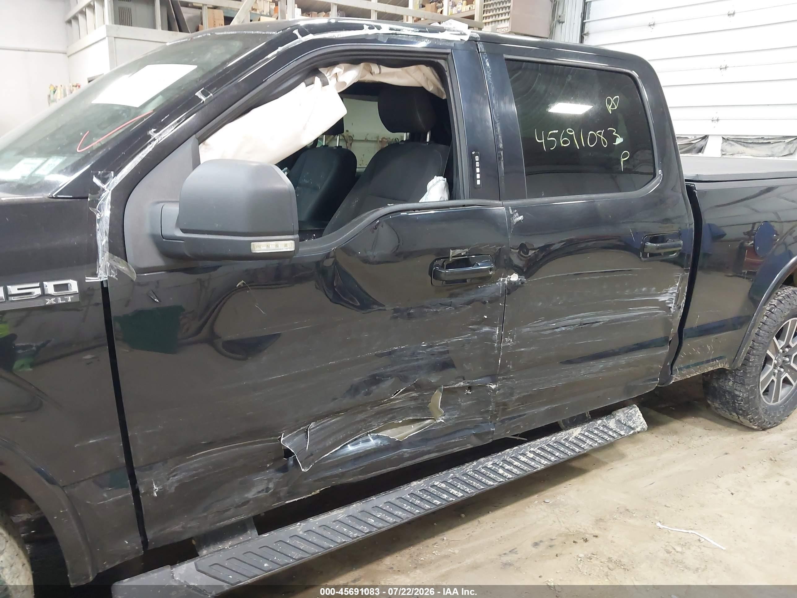 2015 Ford F-150 Xlt Black vin: 1FTFW1EF5FFA07026