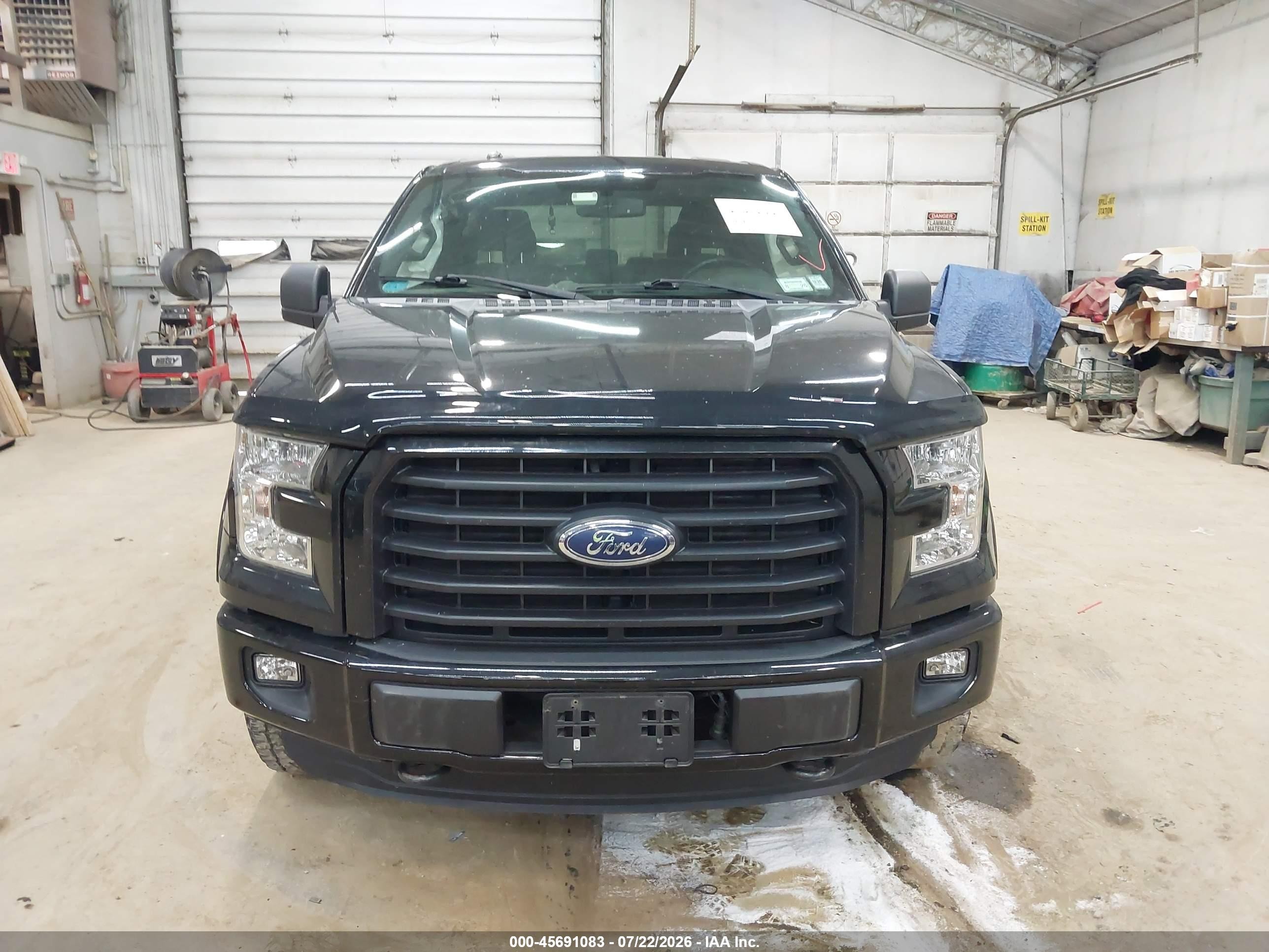 2015 Ford F-150 Xlt Black vin: 1FTFW1EF5FFA07026
