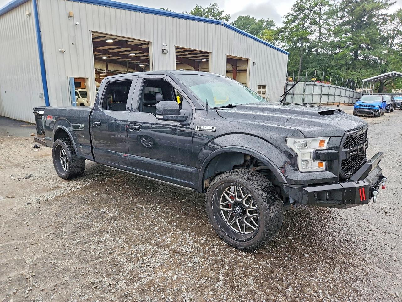 2015 Ford F150 Supercrew Black vin: 1FTFW1EF5FFB09880