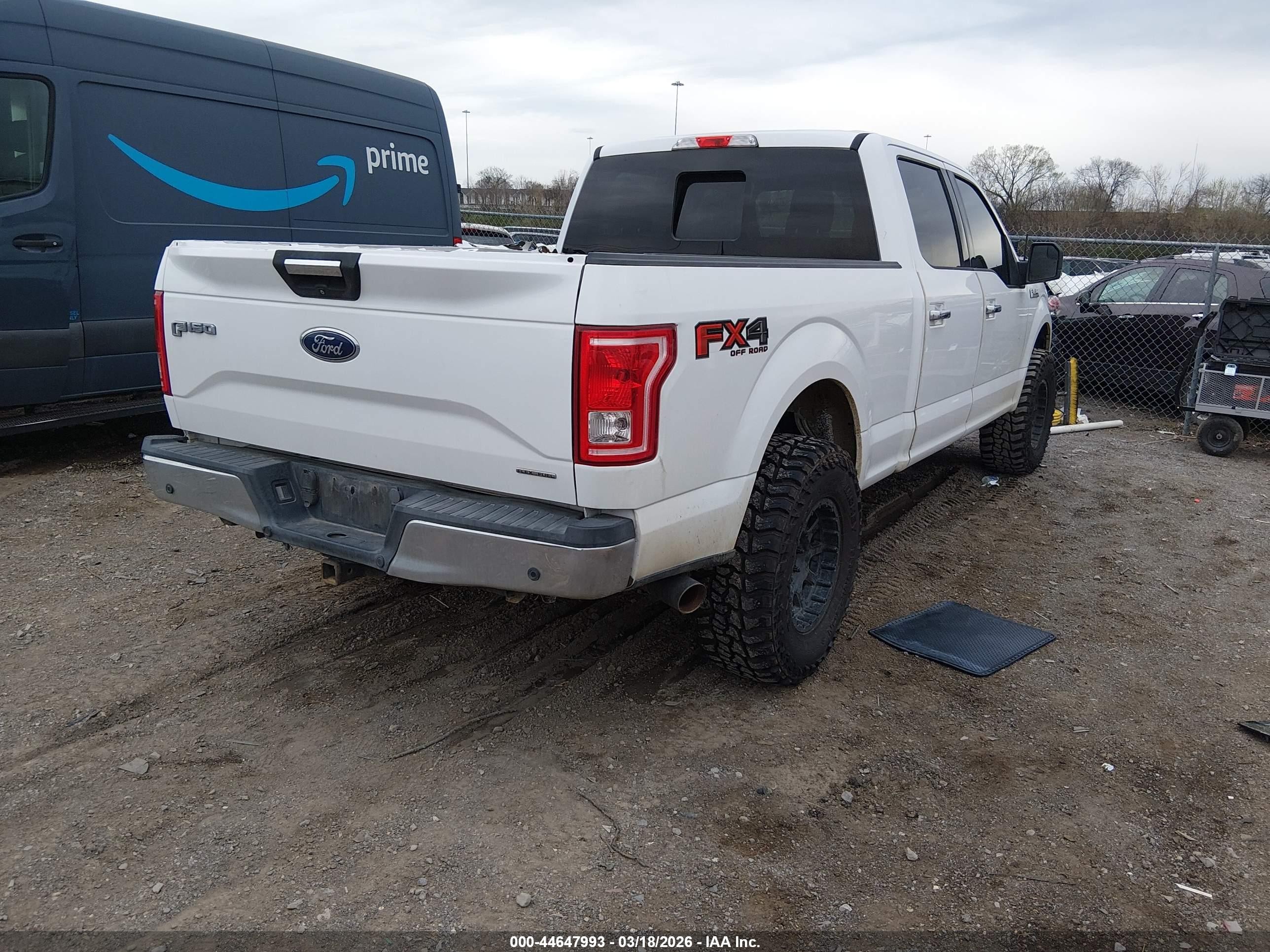 2015 Ford F-150 Xlt White vin: 1FTFW1EF5FKE22189