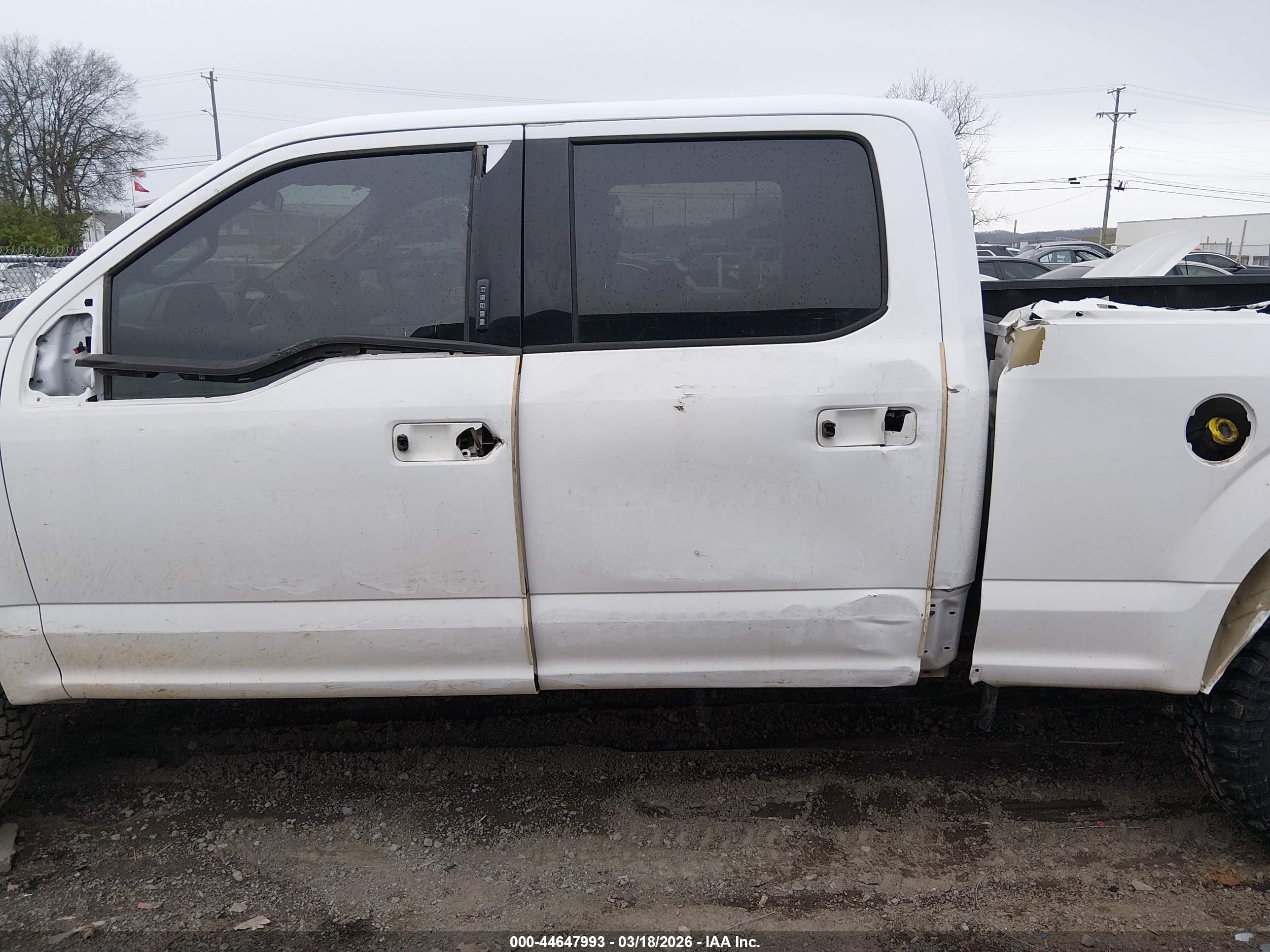 2015 Ford F-150 Xlt White vin: 1FTFW1EF5FKE22189