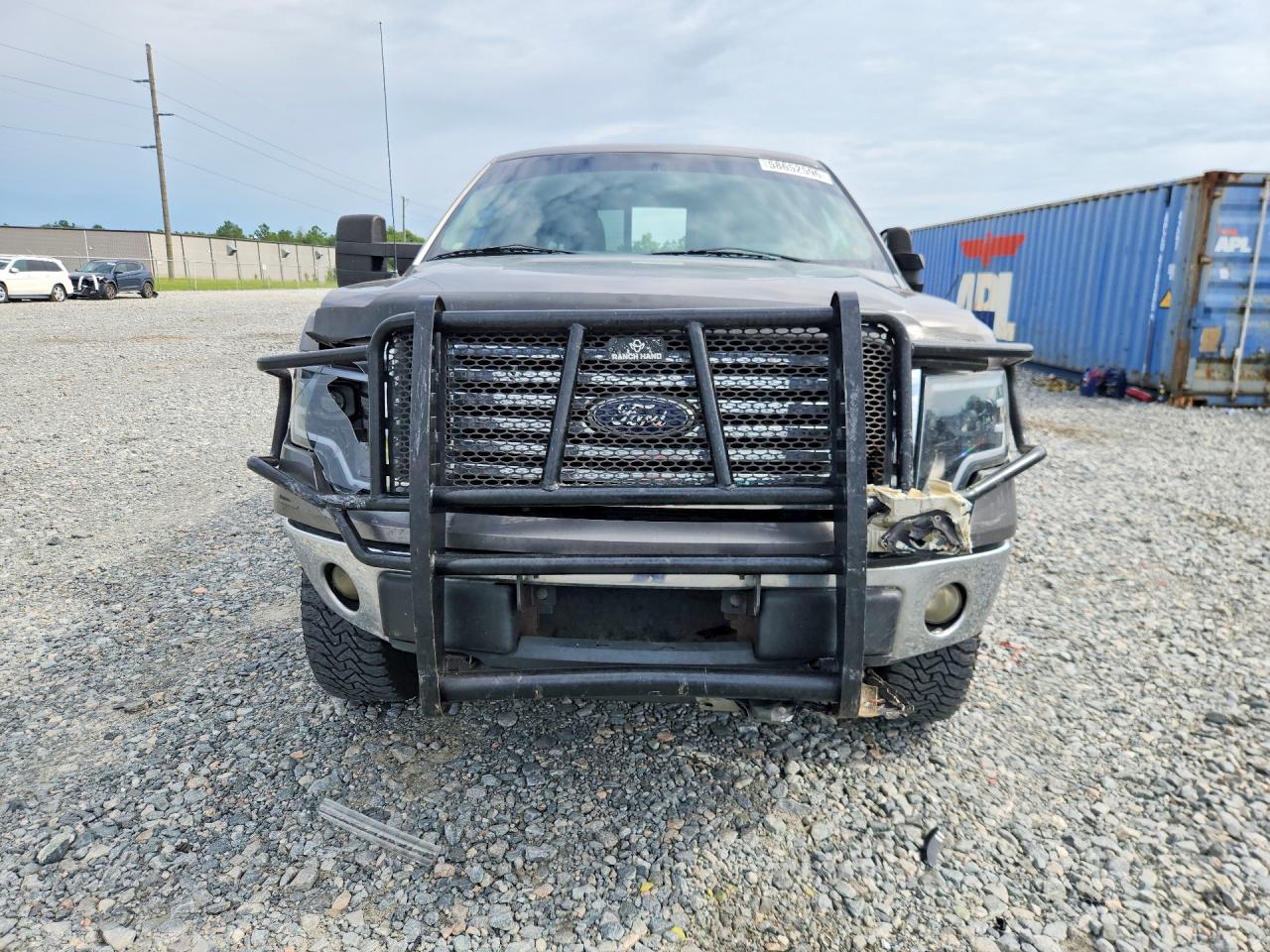 2011 Ford F150 Supercrew Gray vin: 1FTFW1EF6BFA24170