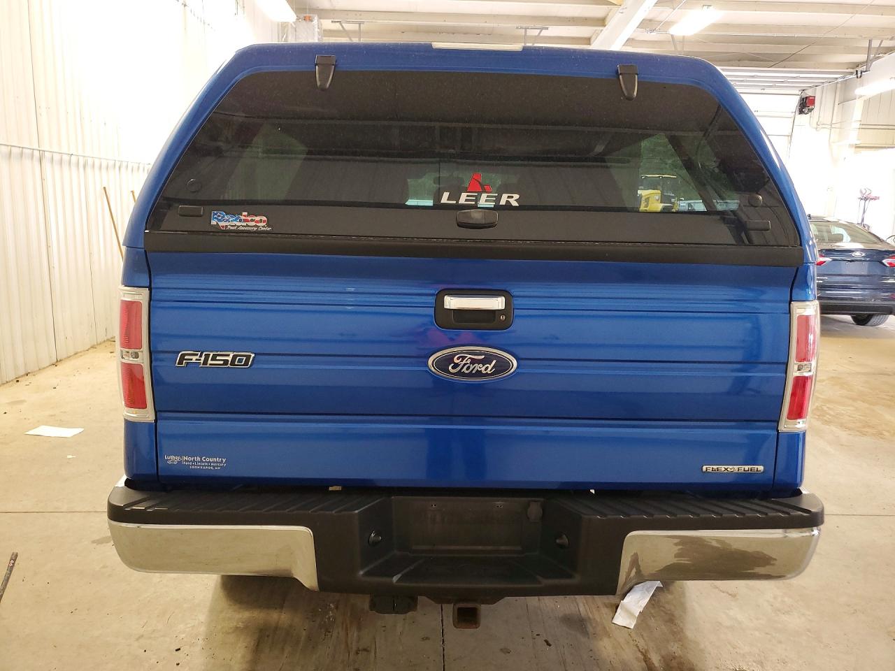 2011 Ford F150 Supercrew Blue vin: 1FTFW1EF6BFB57267