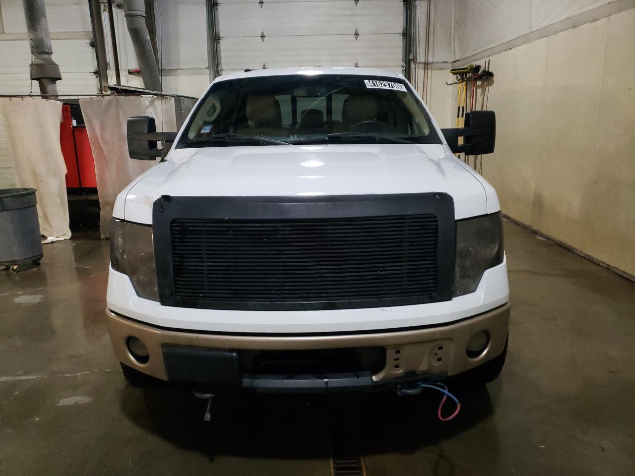 2011 Ford F150 Supercrew White vin: 1FTFW1EF6BFC41668 Damage: Front Bumper Molding, Missing, Replacement Required