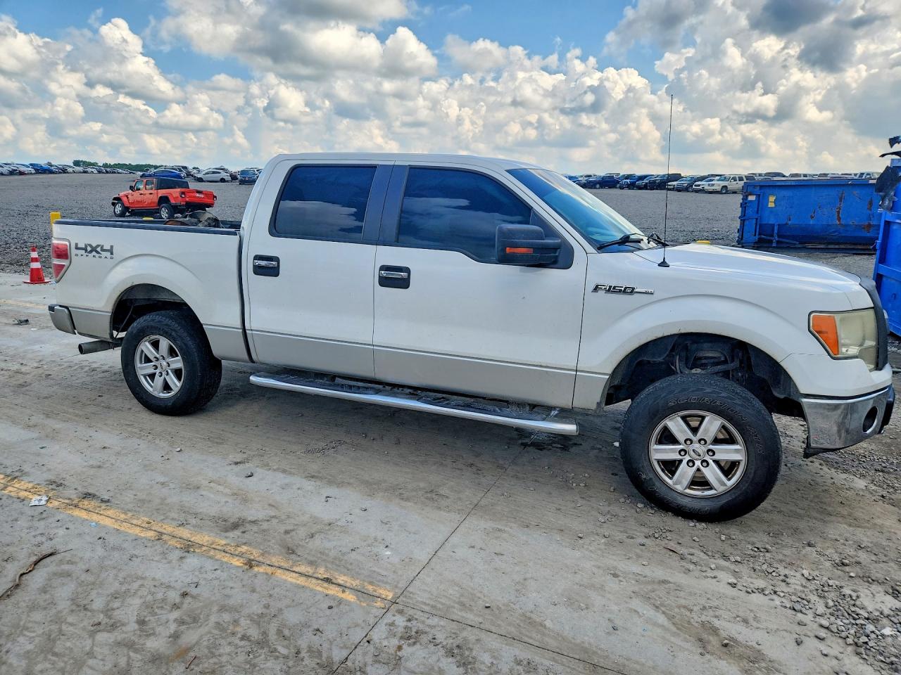 2011 Ford F150 Supercrew Белый vin: 1FTFW1EF6BFC57319