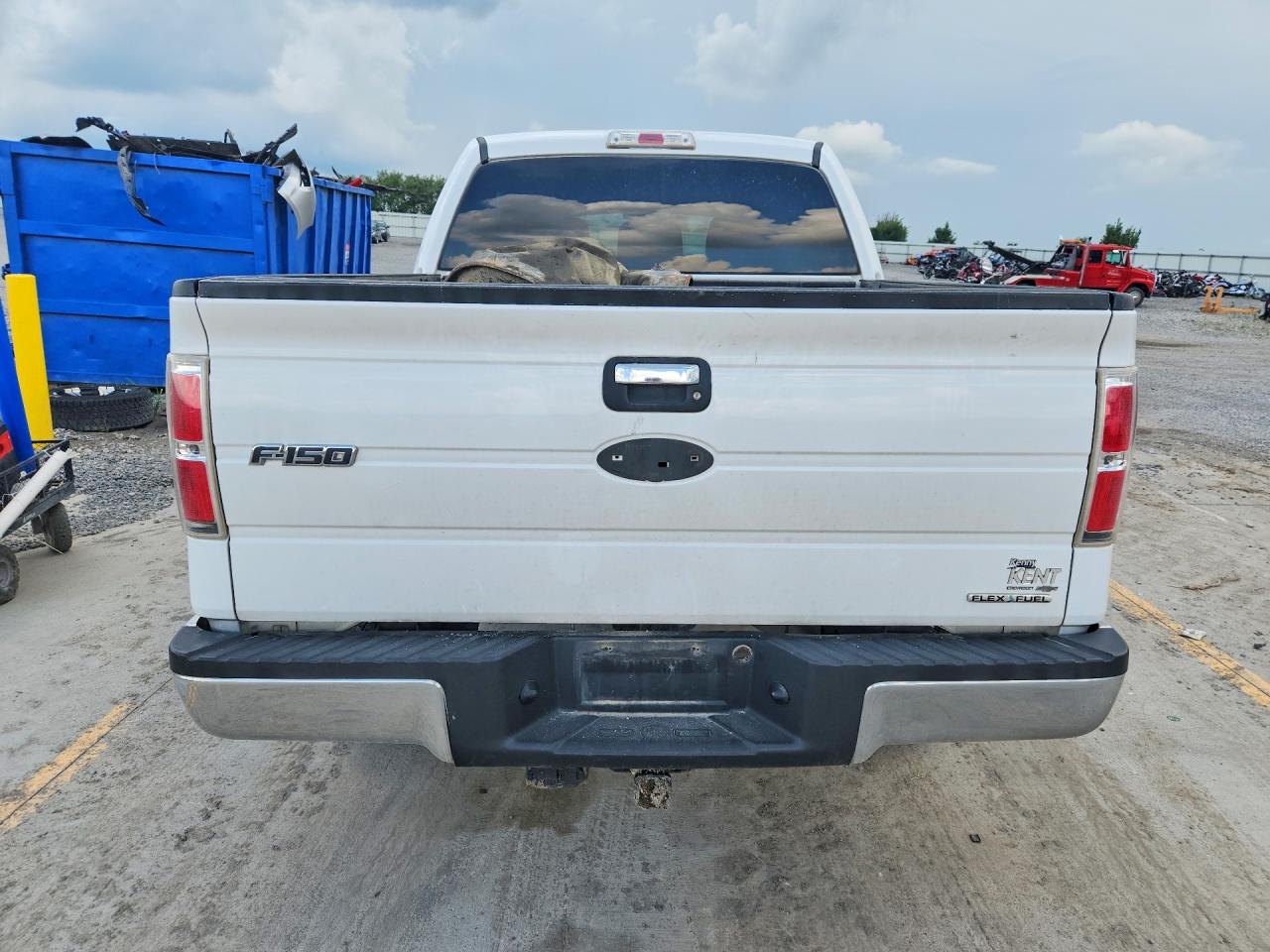 2011 Ford F150 Supercrew Белый vin: 1FTFW1EF6BFC57319