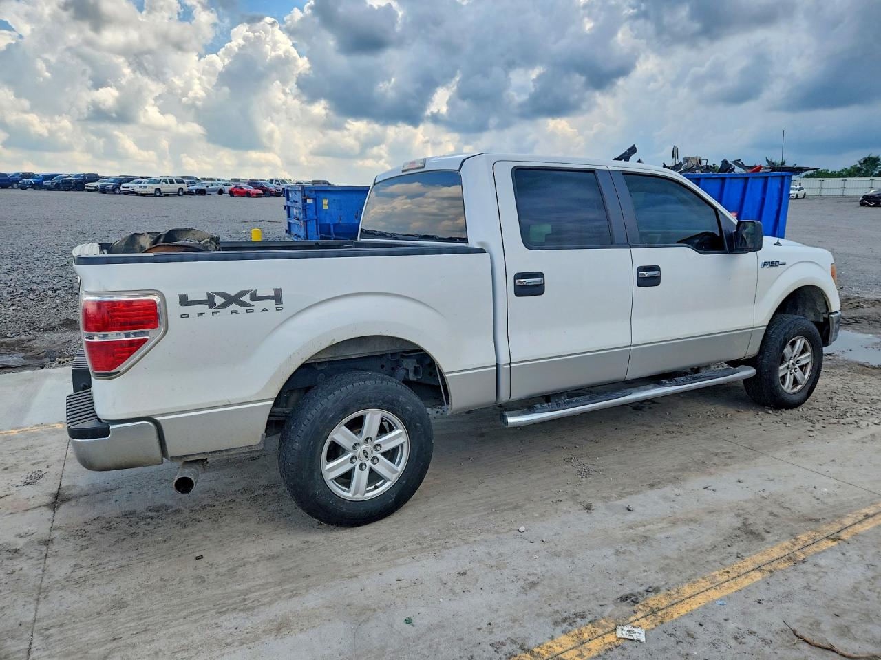 2011 Ford F150 Supercrew Белый vin: 1FTFW1EF6BFC57319