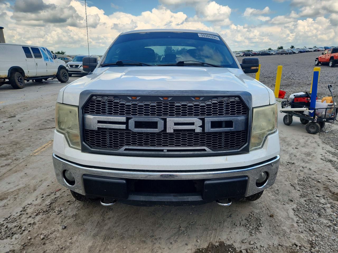 2011 Ford F150 Supercrew Белый vin: 1FTFW1EF6BFC57319