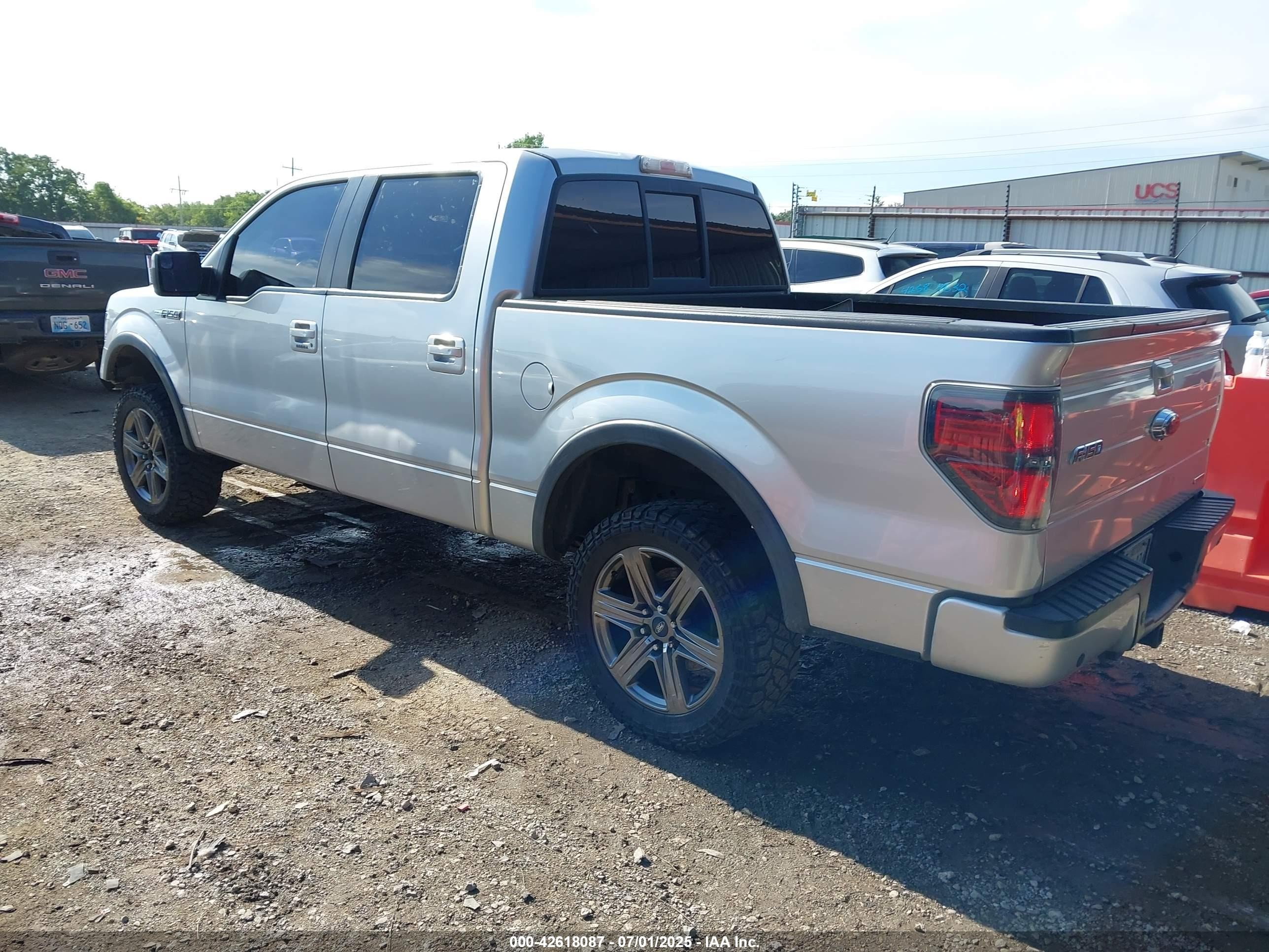 2011 Ford F-150 Fx4 Silver vin: 1FTFW1EF6BFC76663
