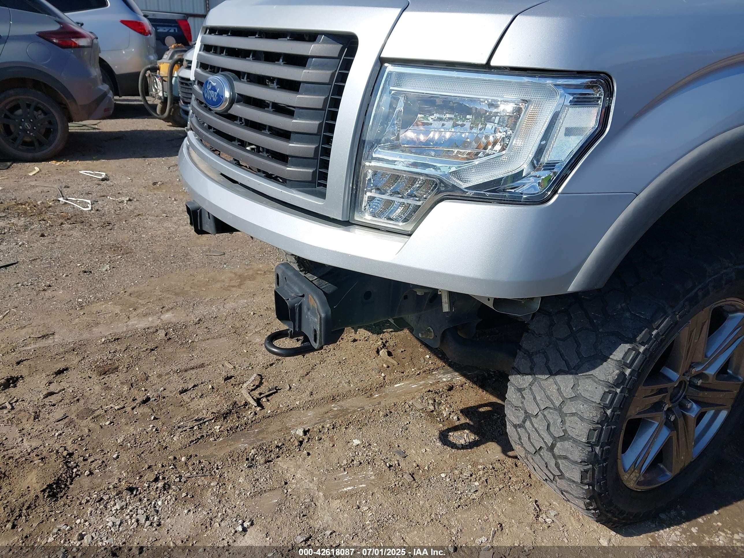 2011 Ford F-150 Fx4 Silver vin: 1FTFW1EF6BFC76663