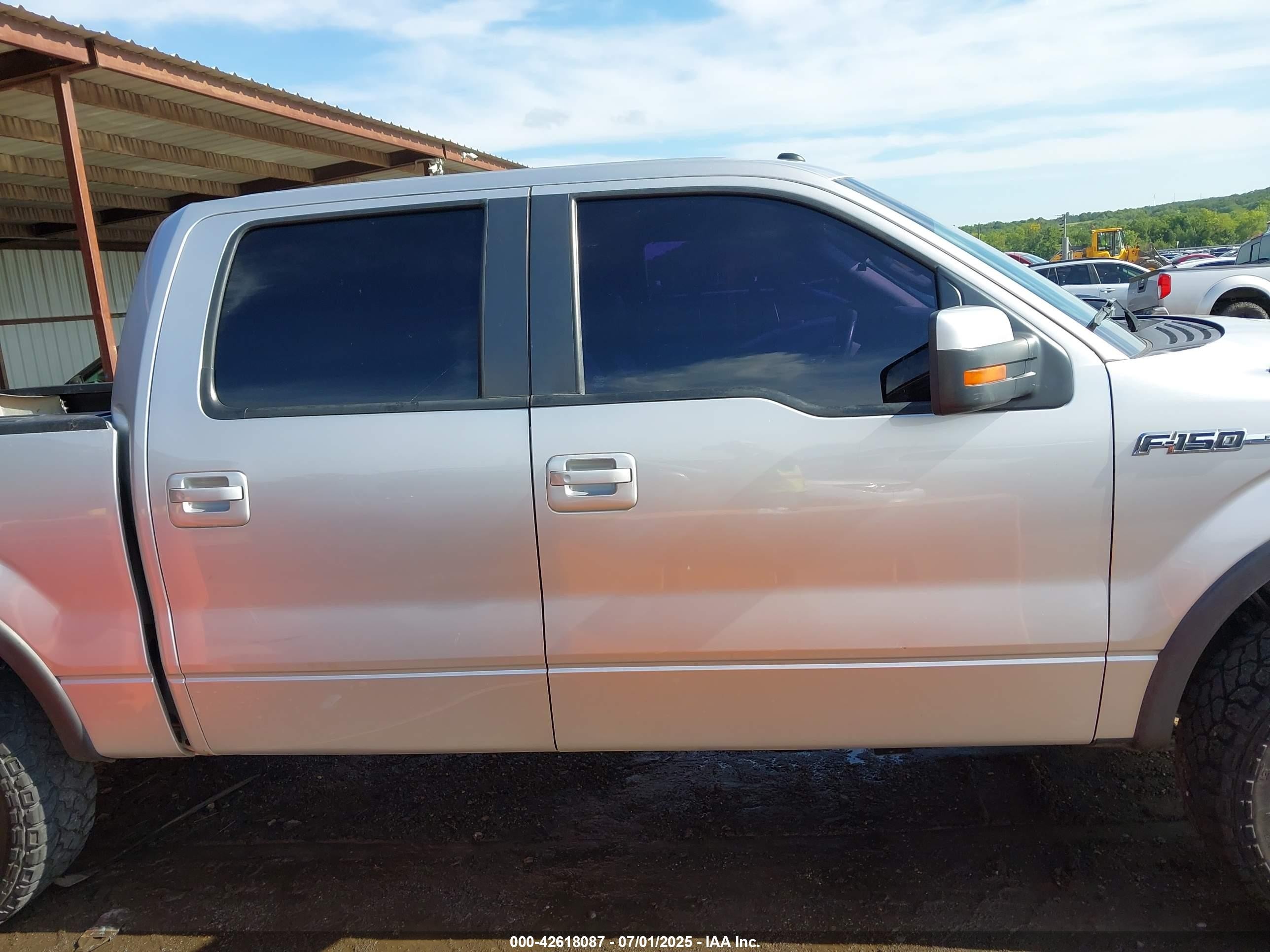 2011 Ford F-150 Fx4 Silver vin: 1FTFW1EF6BFC76663