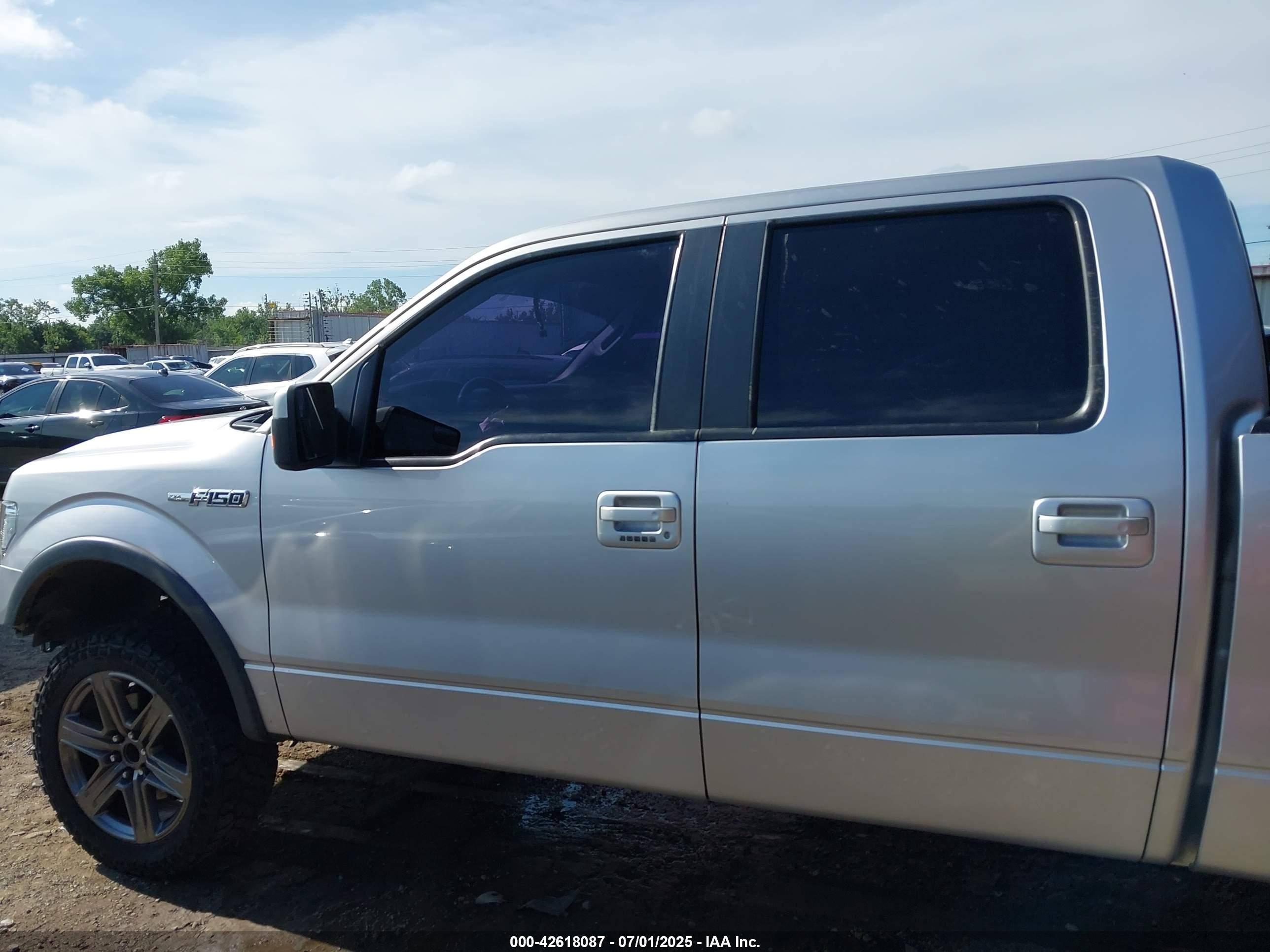 2011 Ford F-150 Fx4 Silver vin: 1FTFW1EF6BFC76663