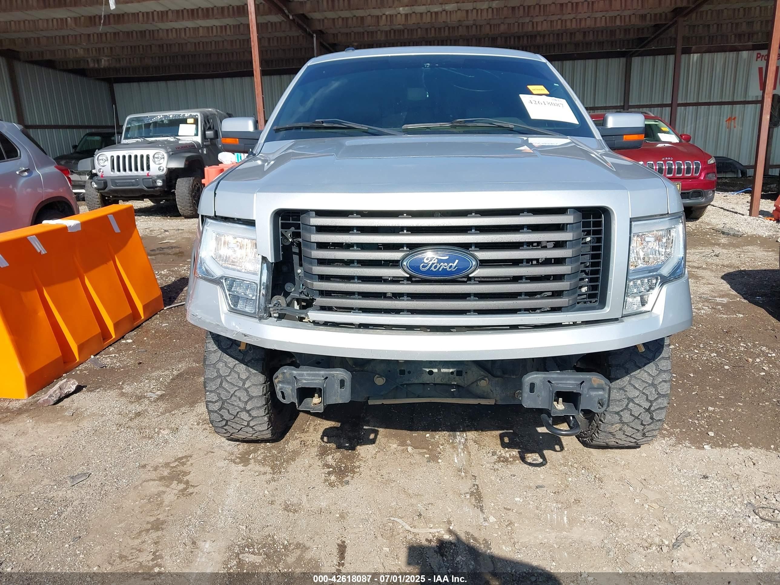 2011 Ford F-150 Fx4 Silver vin: 1FTFW1EF6BFC76663