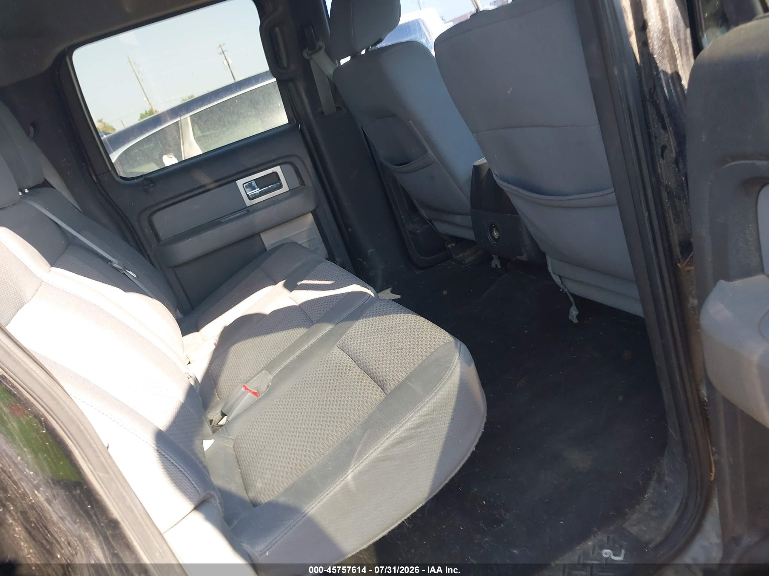 2011 Ford F-150 Xlt Black vin: 1FTFW1EF6BFD35257