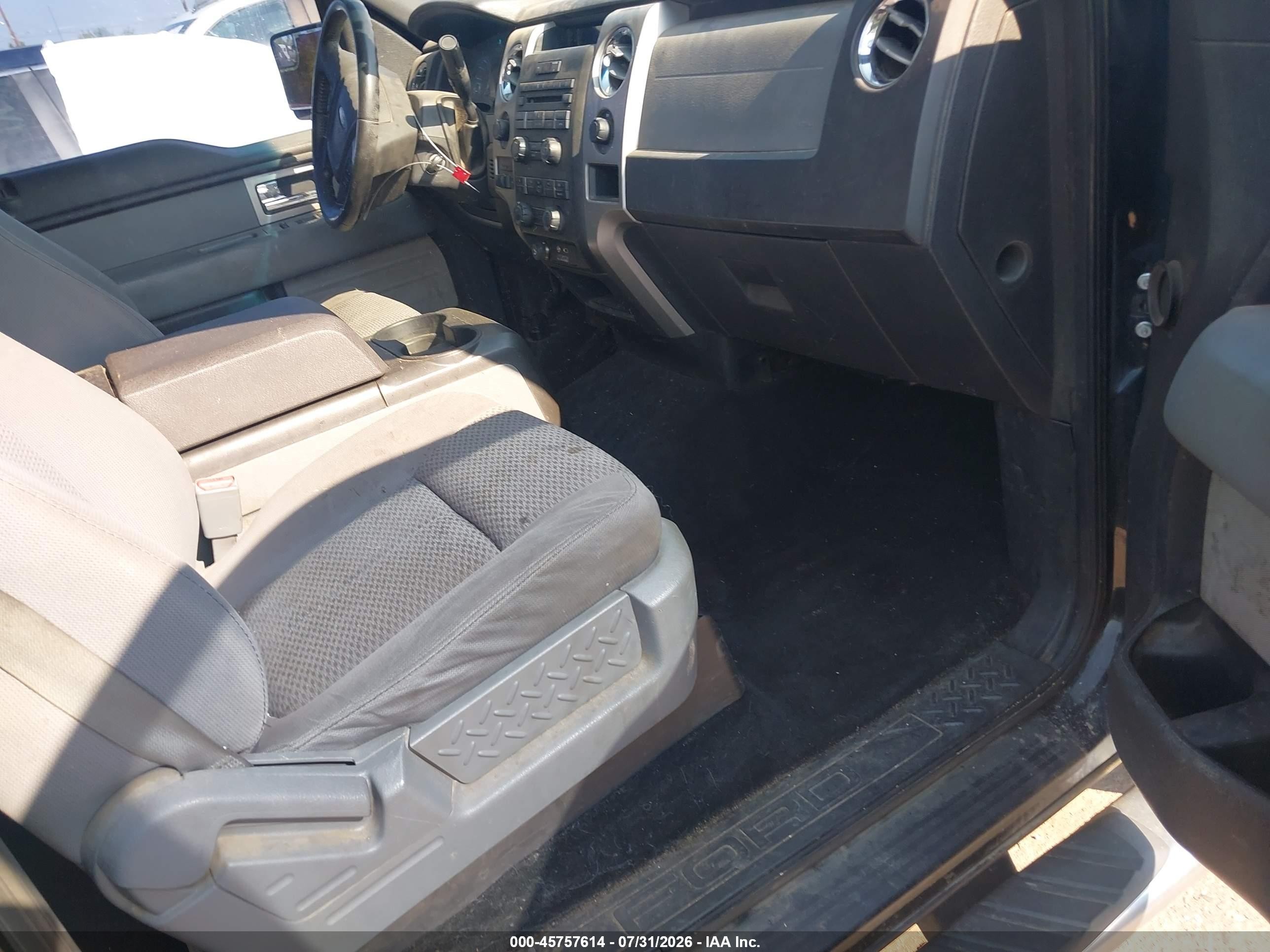 2011 Ford F-150 Xlt Black vin: 1FTFW1EF6BFD35257