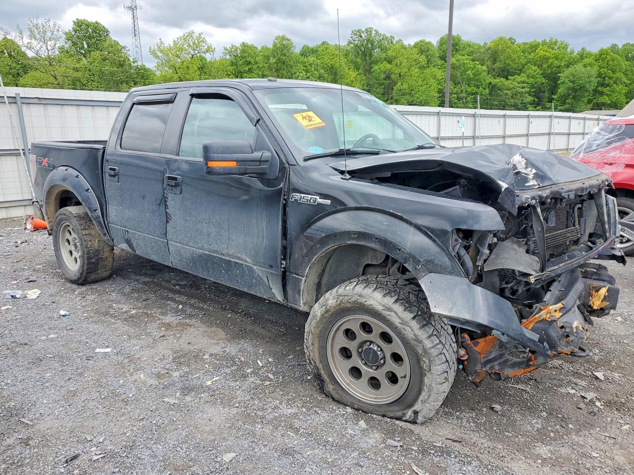 2011 Ford F150 Supercrew Черный vin: 1FTFW1EF6BFD37591