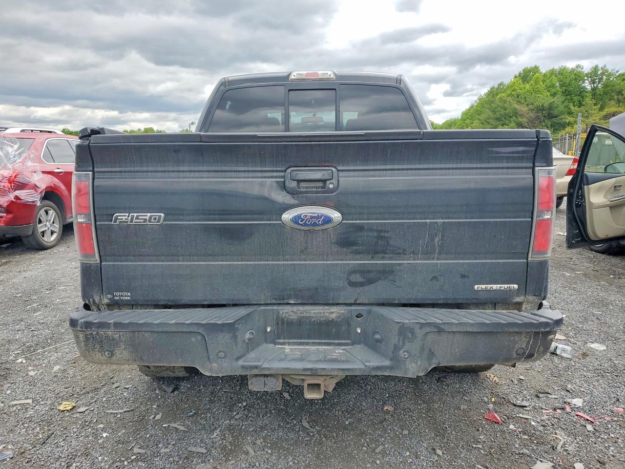2011 Ford F150 Supercrew Черный vin: 1FTFW1EF6BFD37591