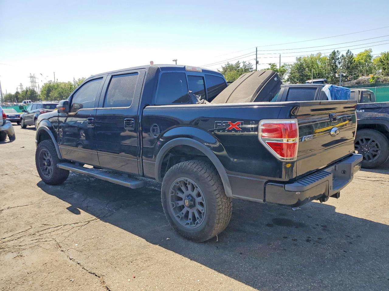 2011 Ford F150 Supercrew Black vin: 1FTFW1EF6BFD39454