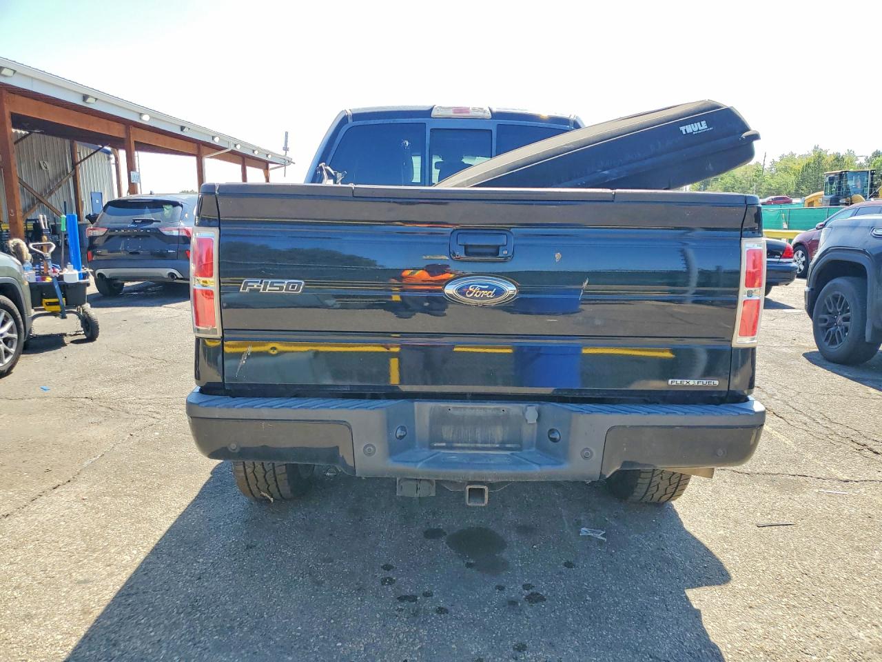 2011 Ford F150 Supercrew Black vin: 1FTFW1EF6BFD39454