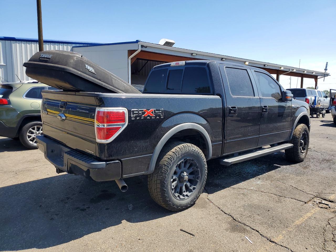 2011 Ford F150 Supercrew Black vin: 1FTFW1EF6BFD39454