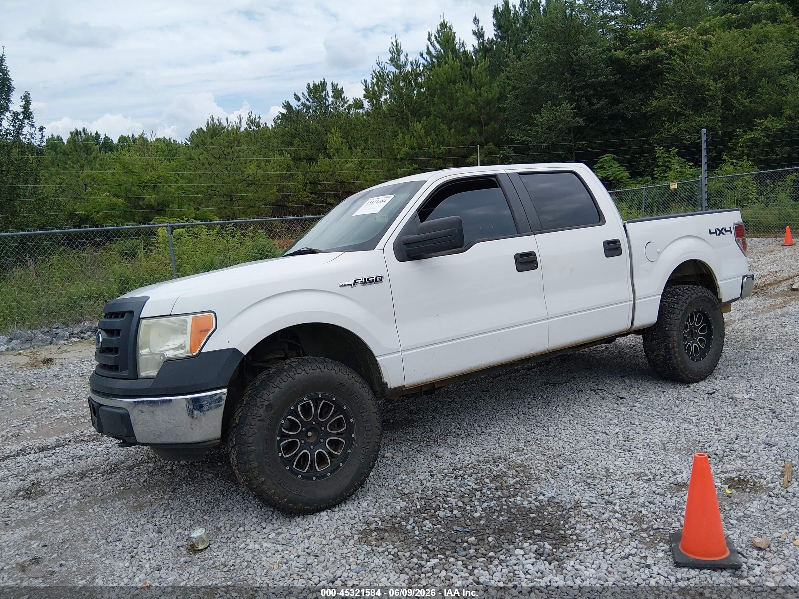 2011 Ford F-150 Xl White vin: 1FTFW1EF6BKD86734