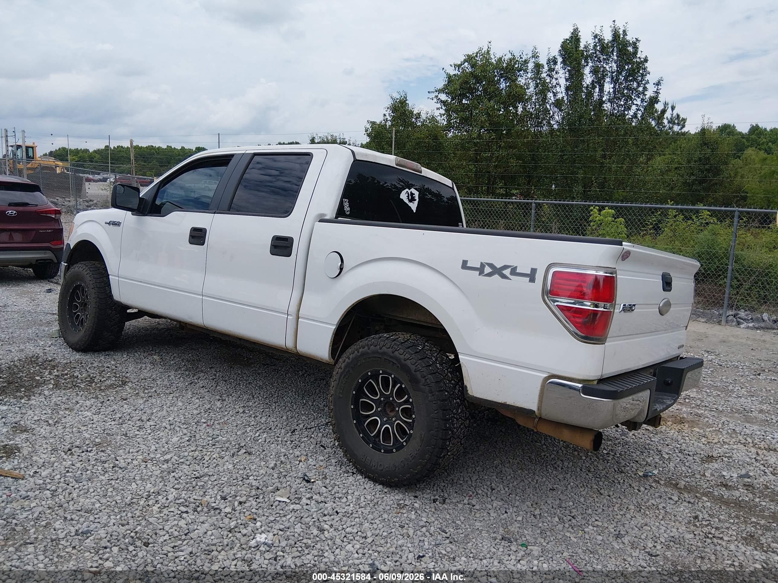 2011 Ford F-150 Xl White vin: 1FTFW1EF6BKD86734