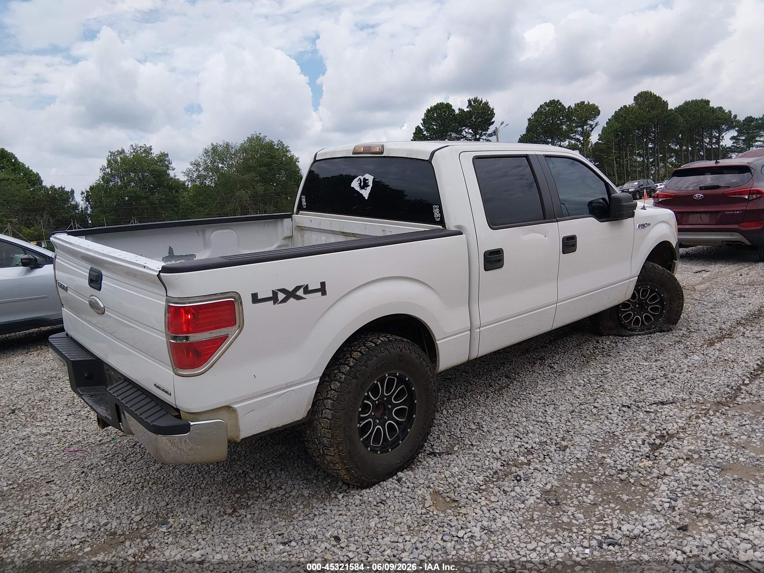 2011 Ford F-150 Xl White vin: 1FTFW1EF6BKD86734