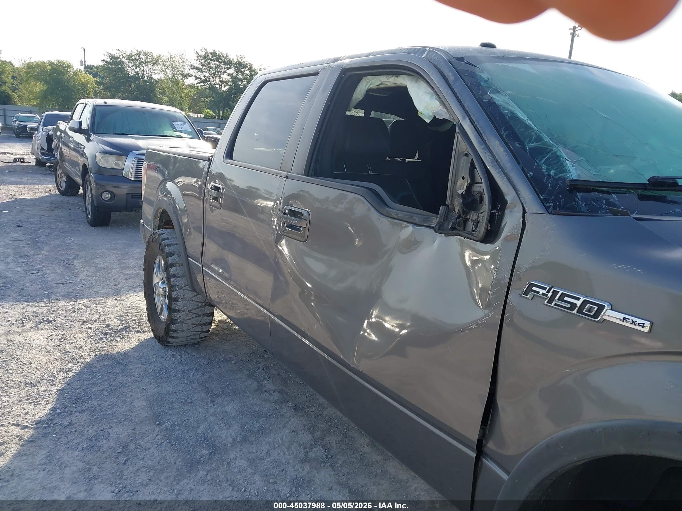 2012 Ford F-150 Fx4 Серый vin: 1FTFW1EF6CFA17933