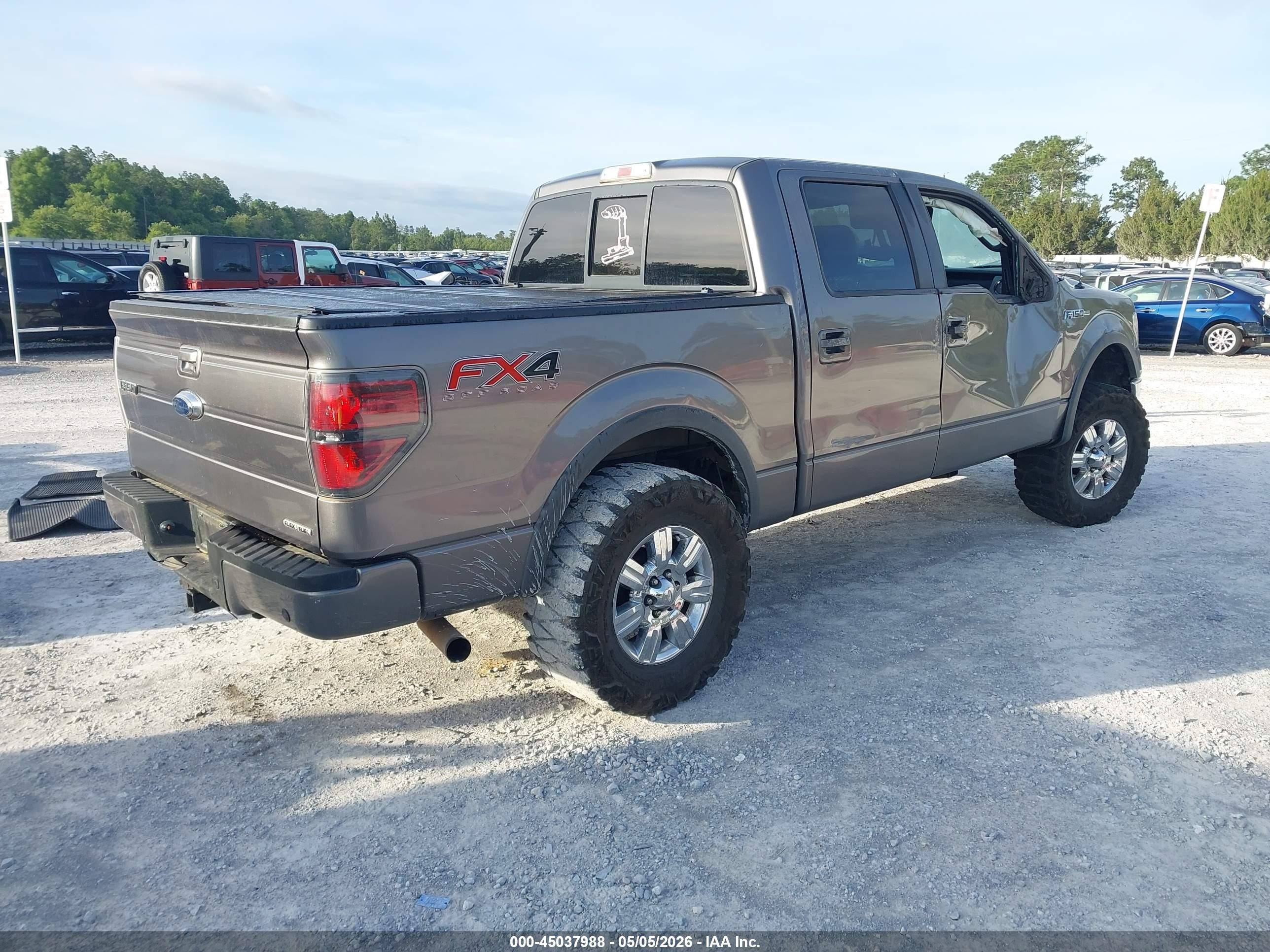 2012 Ford F-150 Fx4 Серый vin: 1FTFW1EF6CFA17933