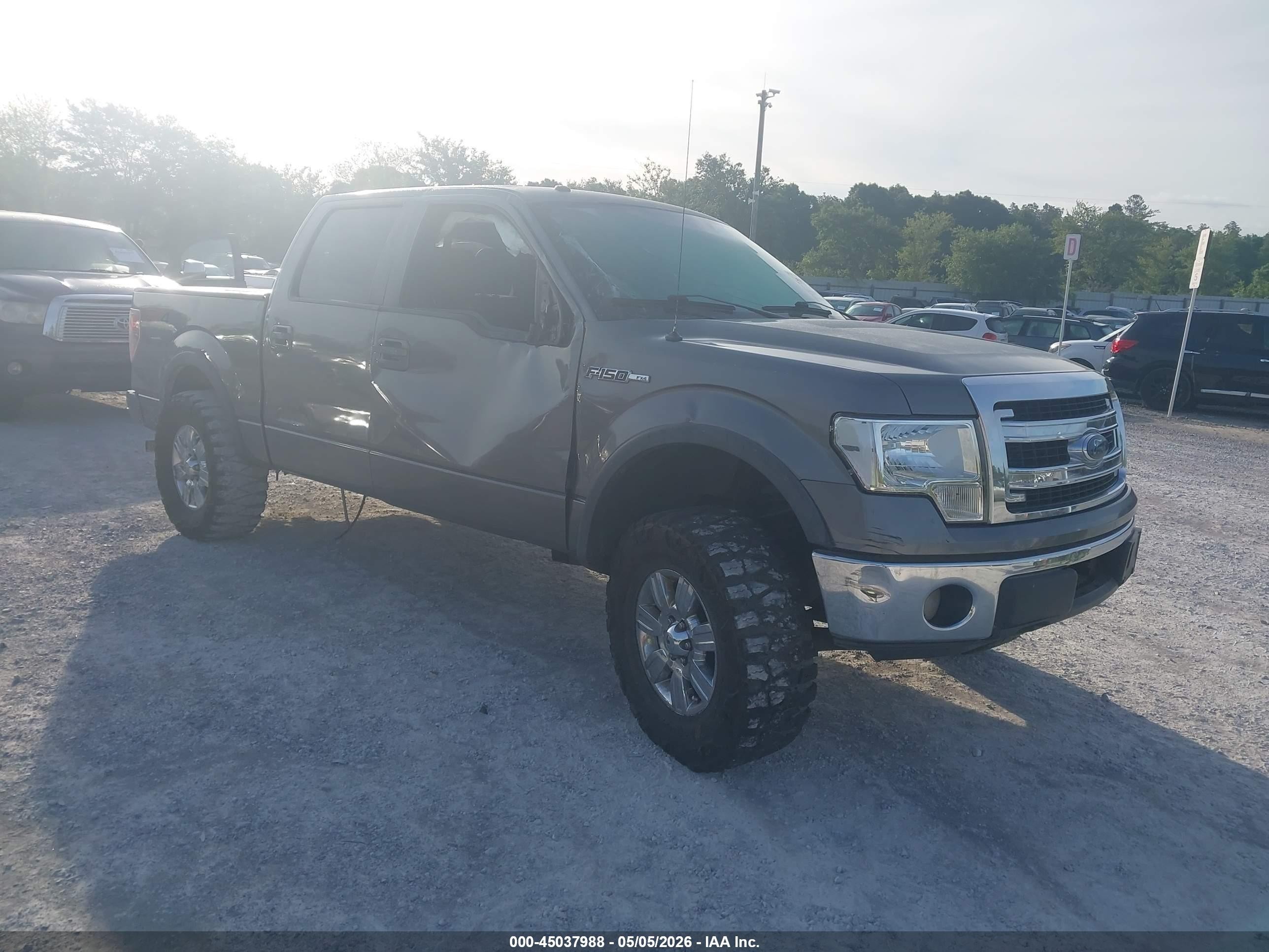 2012 Ford F-150 Fx4 Gray vin: 1FTFW1EF6CFA17933