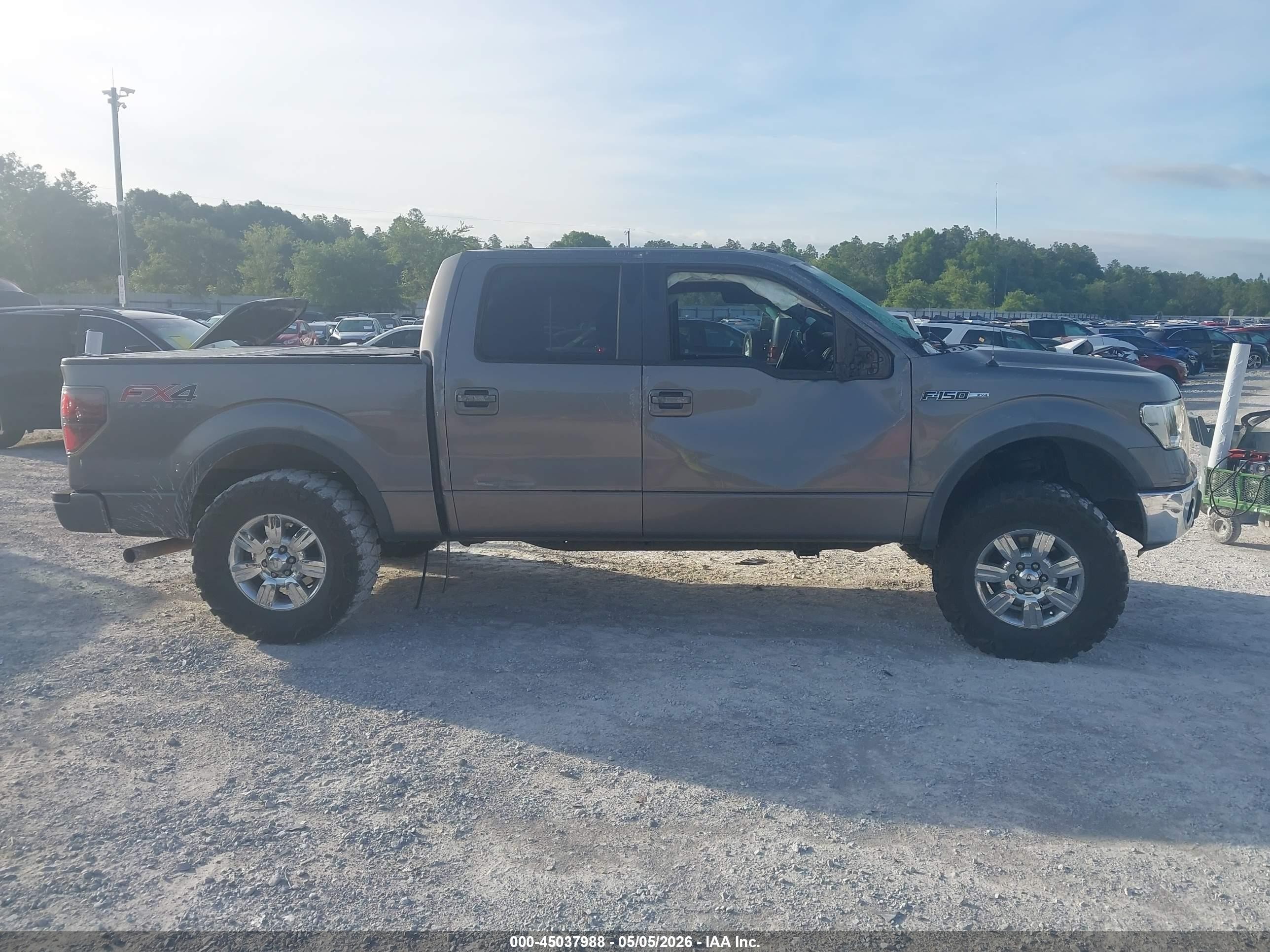 2012 Ford F-150 Fx4 Серый vin: 1FTFW1EF6CFA17933