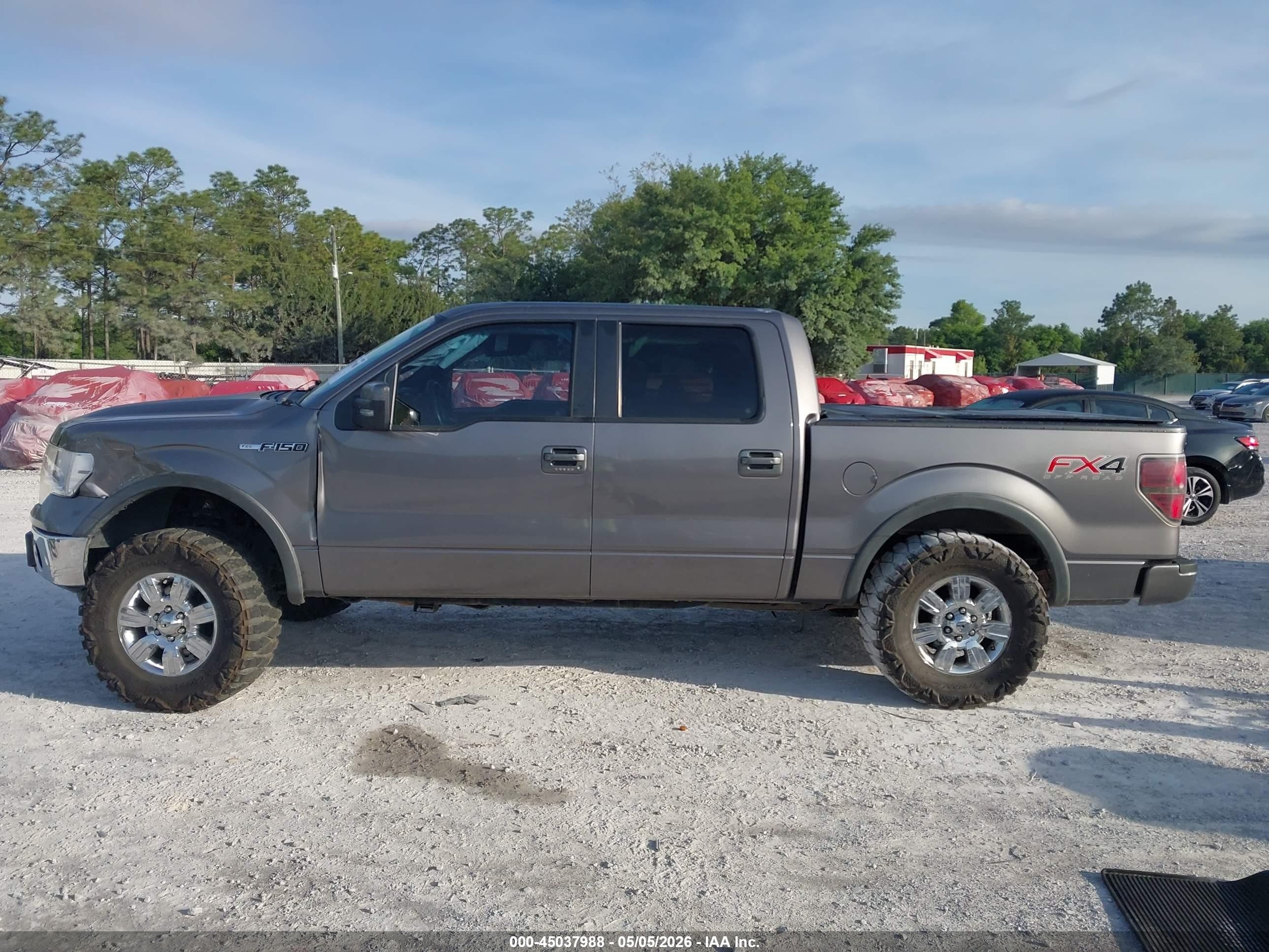 2012 Ford F-150 Fx4 Серый vin: 1FTFW1EF6CFA17933