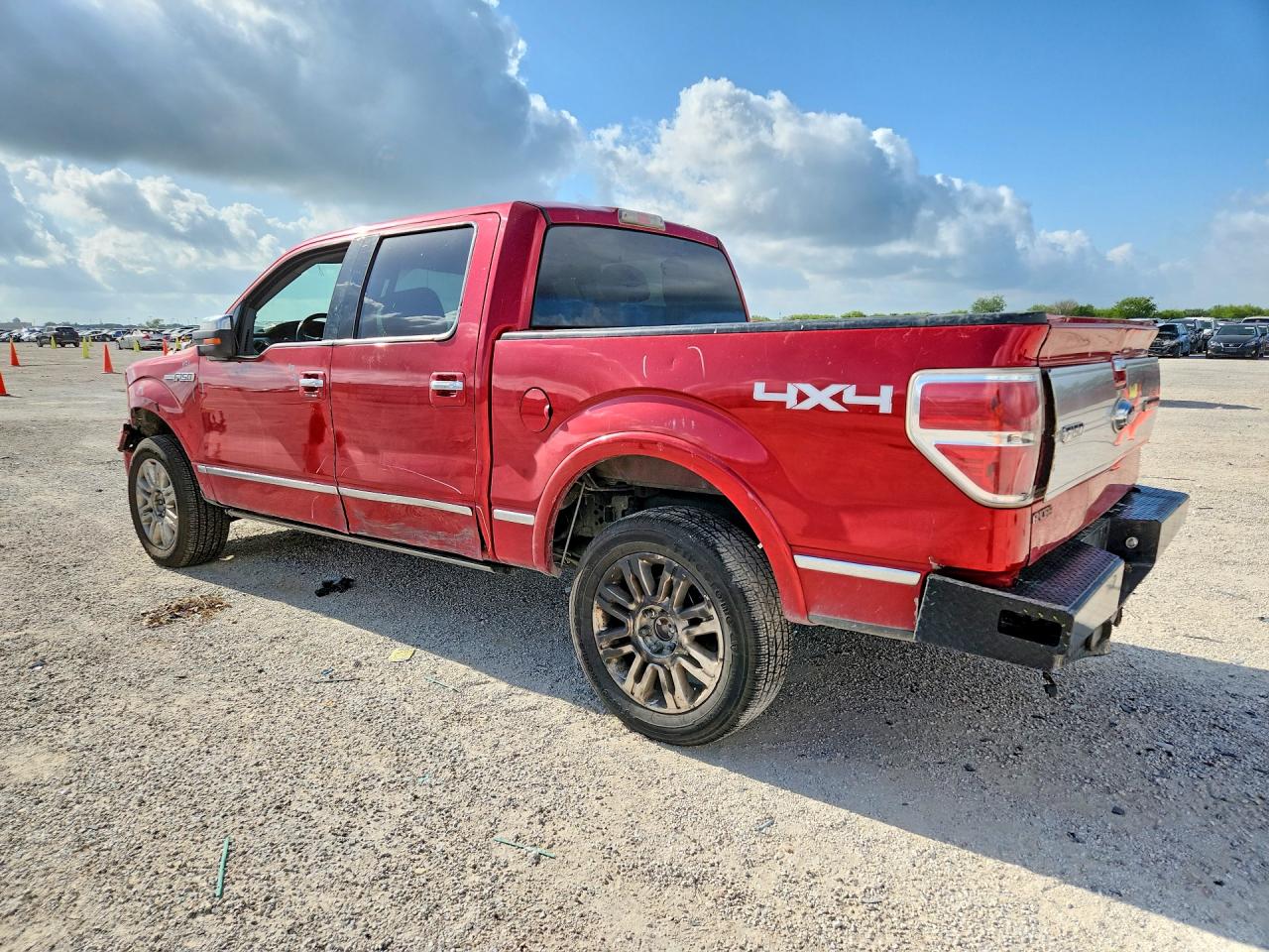 2012 Ford F150 Supercrew Red vin: 1FTFW1EF6CFA36739