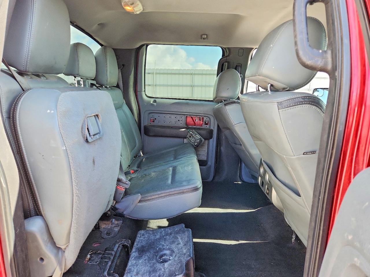 2012 Ford F150 Supercrew Red vin: 1FTFW1EF6CFA36739
