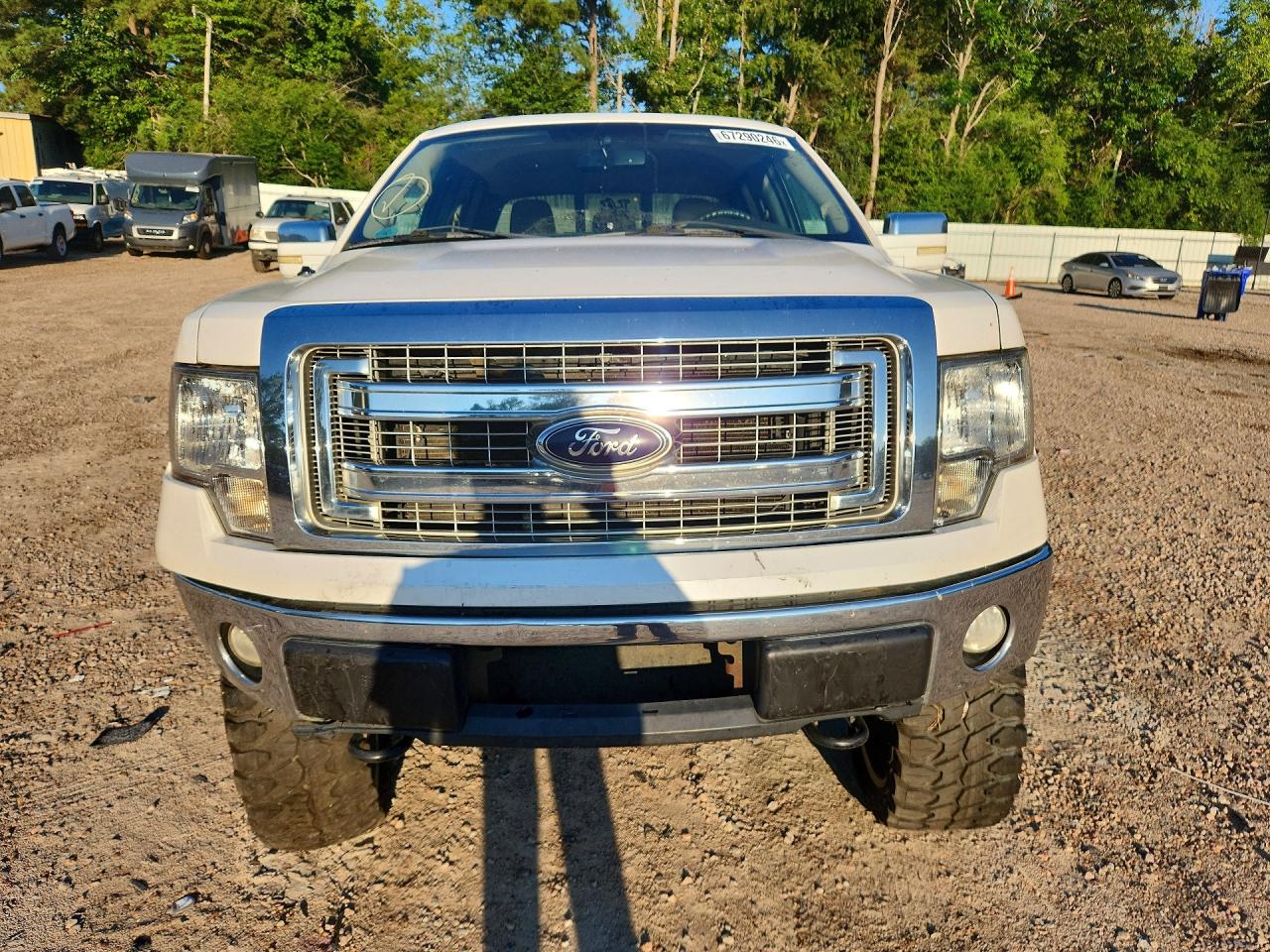 2012 Ford F150 Supercrew White vin: 1FTFW1EF6CFA65481