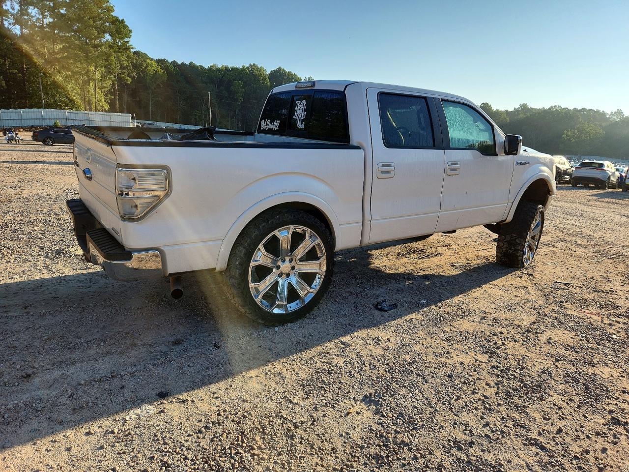 2012 Ford F150 Supercrew White vin: 1FTFW1EF6CFA65481