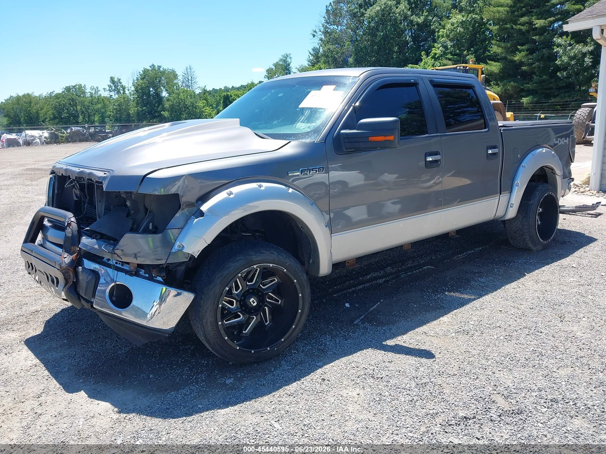 2012 Ford F-150 Xlt Gray vin: 1FTFW1EF6CFA80255