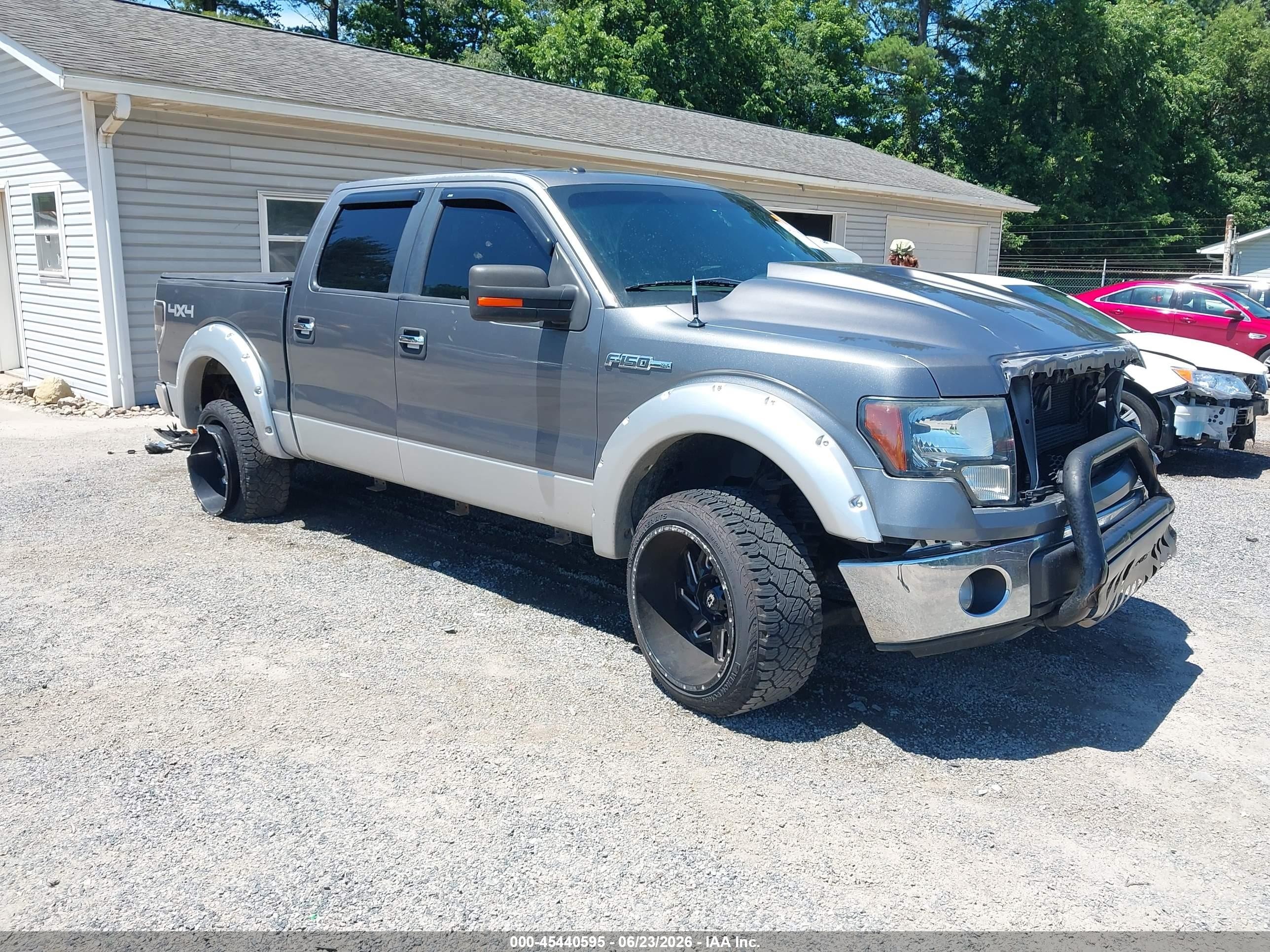 2012 Ford F-150 Xlt Gray vin: 1FTFW1EF6CFA80255