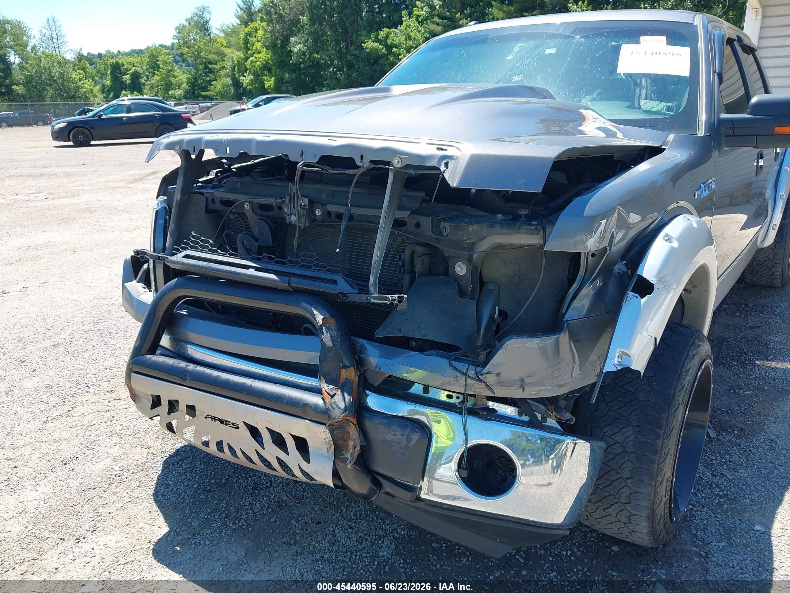 2012 Ford F-150 Xlt Gray vin: 1FTFW1EF6CFA80255